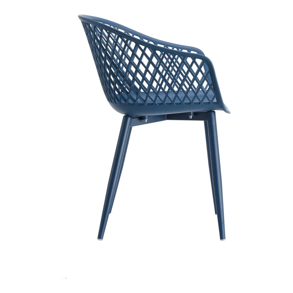 Piazza Outdoor Chair Blue - Image 3