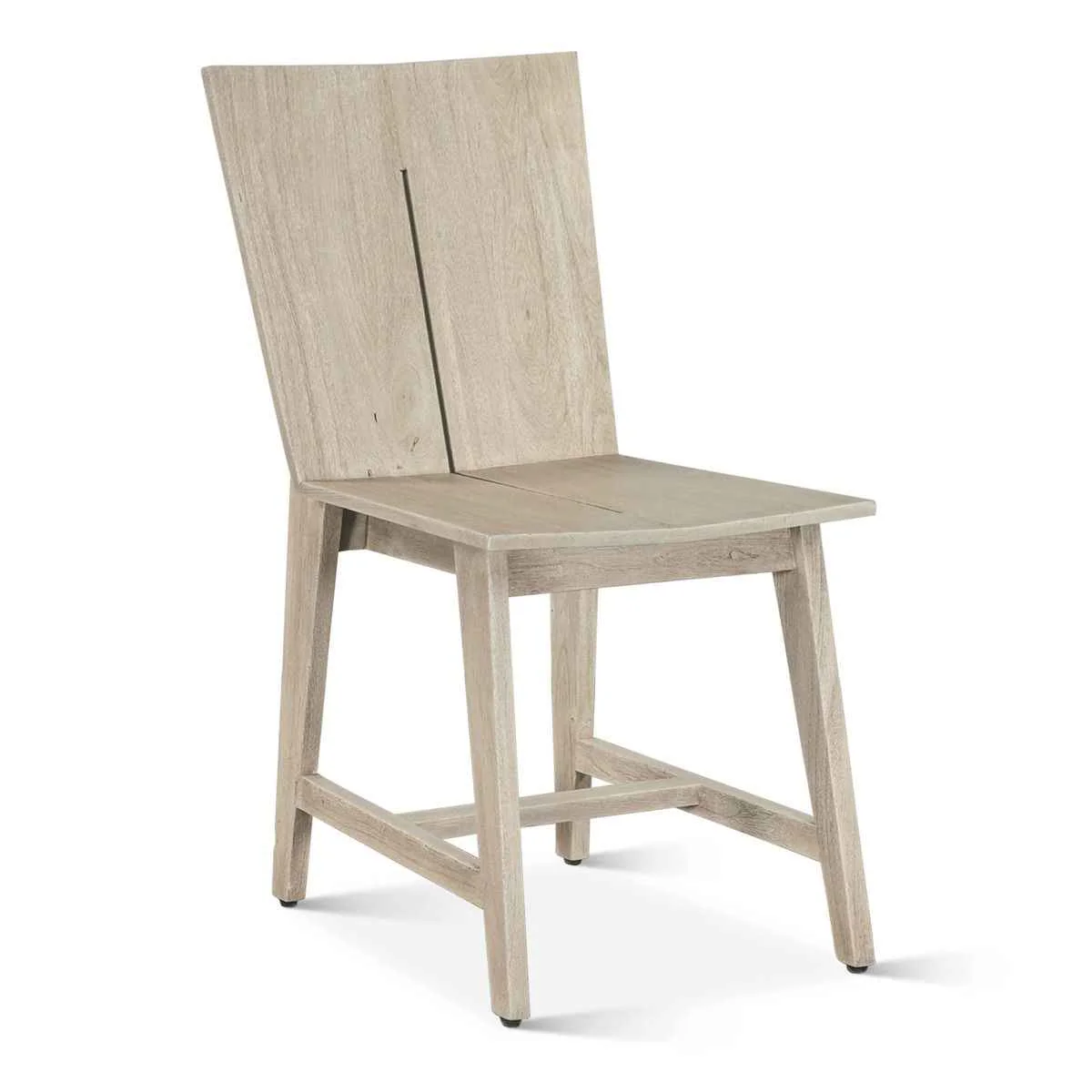 Piedmont 18" Dining Chair in Matte Driftwood, Set of 2