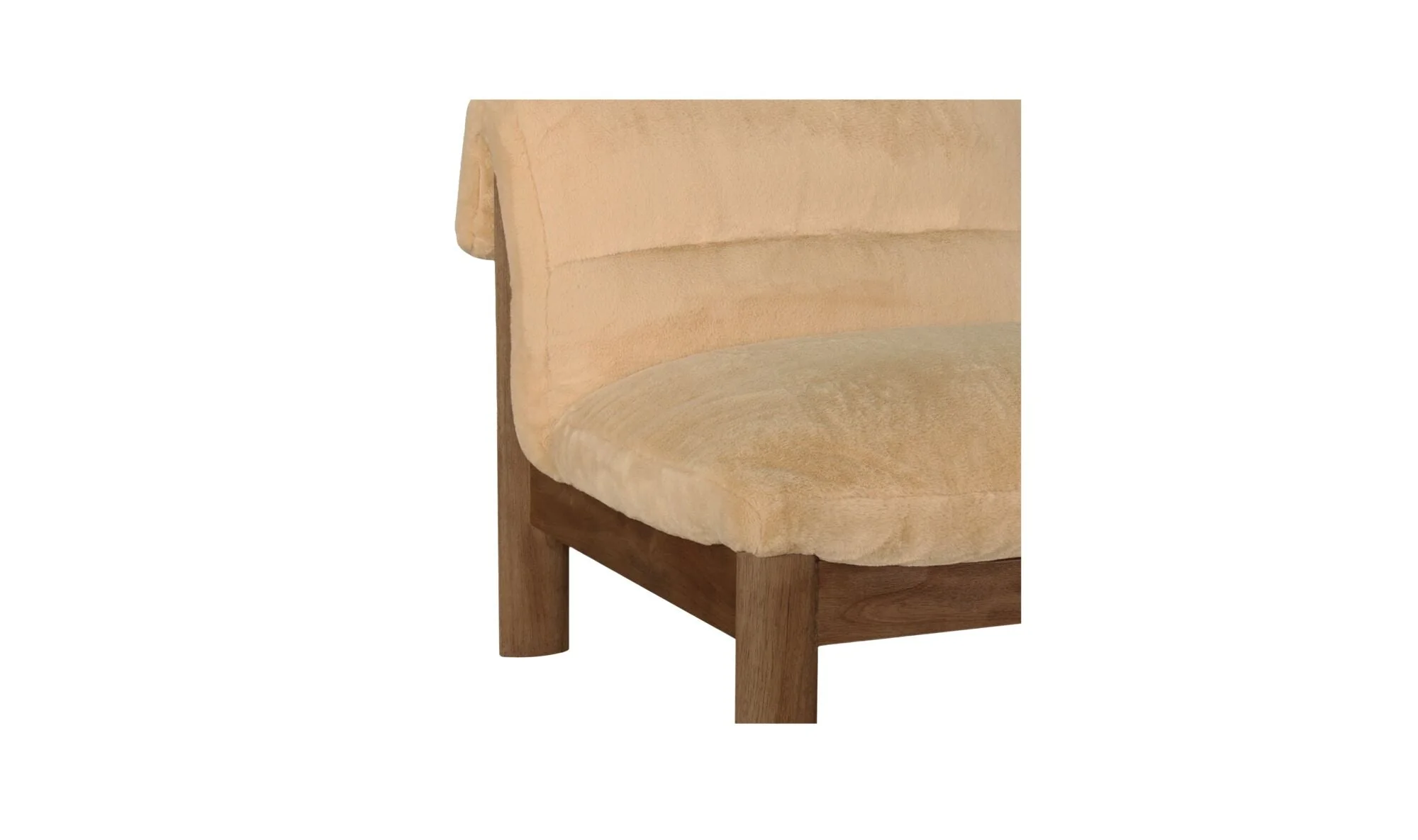 Pierce Accent Chair Faux Fur - Image 8
