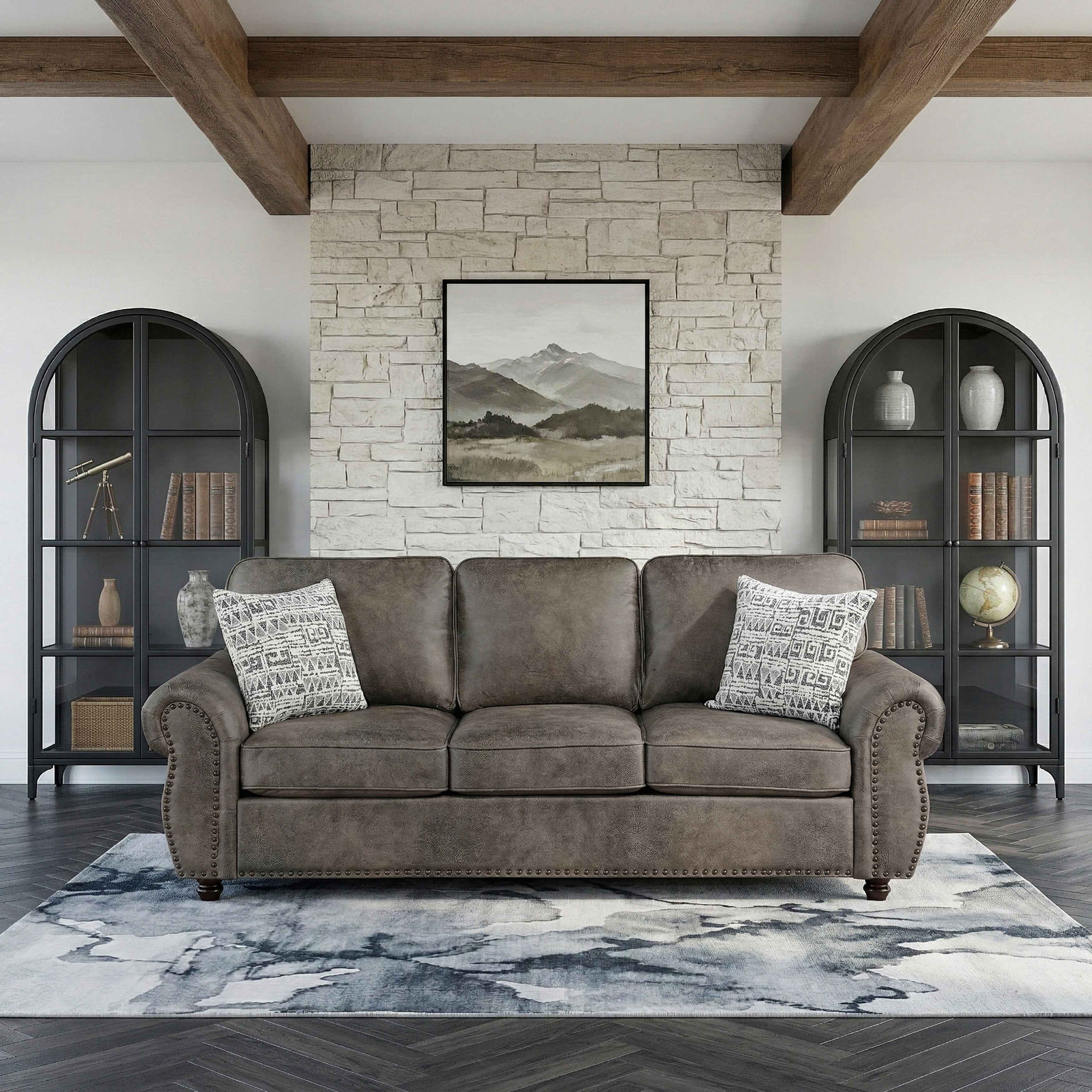 Pinnacle Pewter Sofa - Image 9