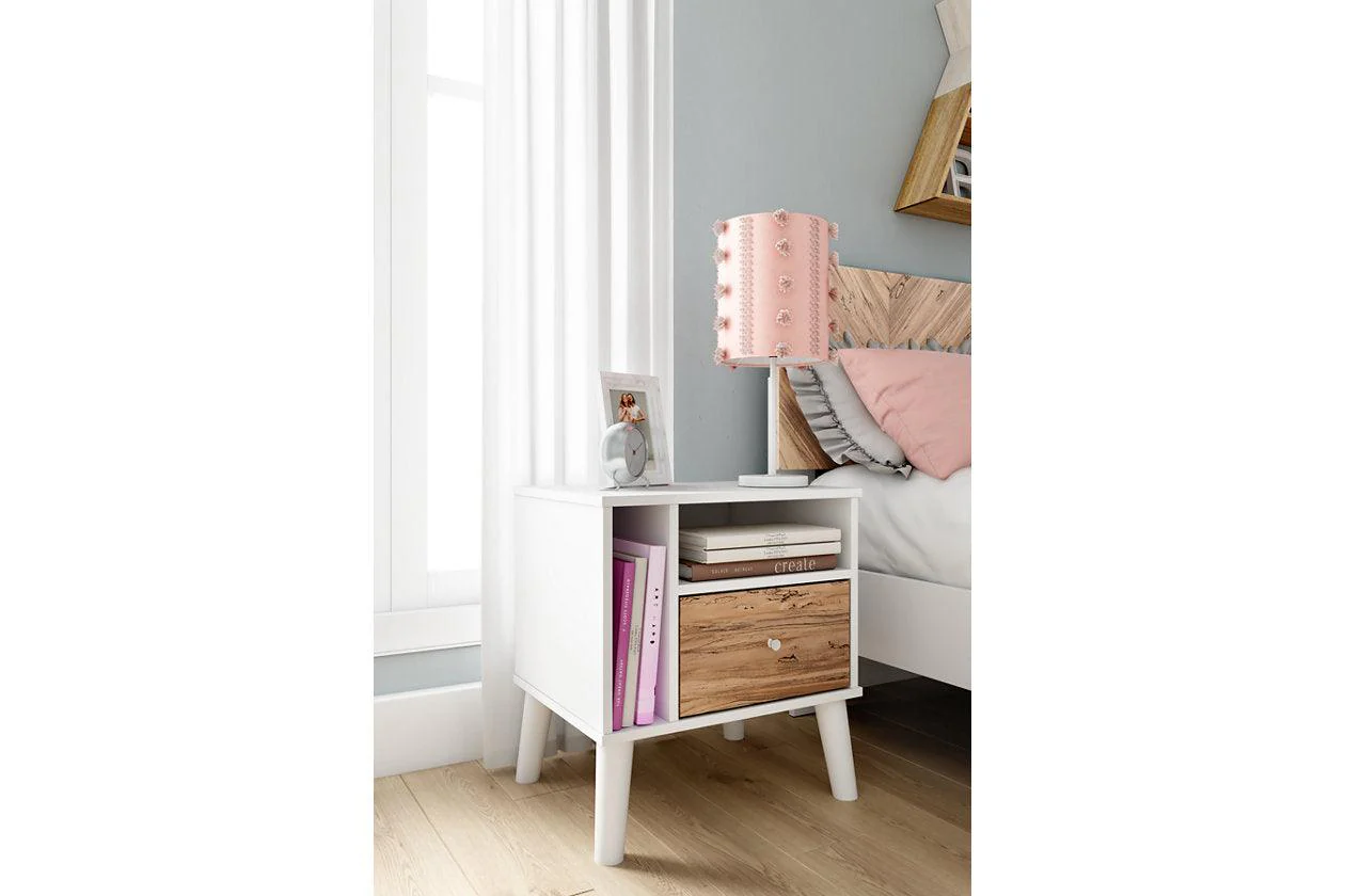 Piperton Two-tone Brown/White Nightstand - Image 2