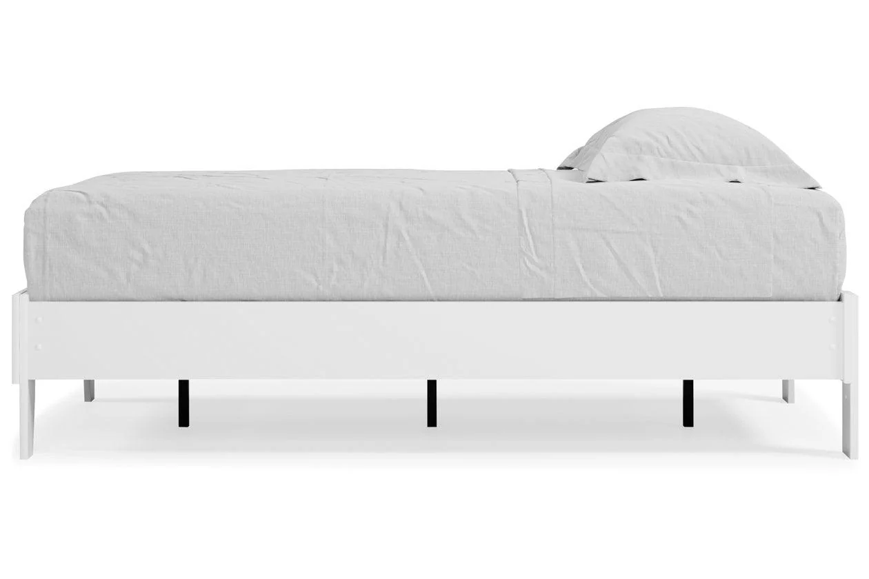 Piperton White Twin Platform Bed - Image 8