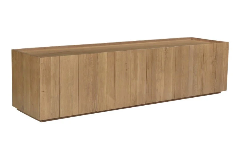 Plank Media Cabinet Natural - Image 2