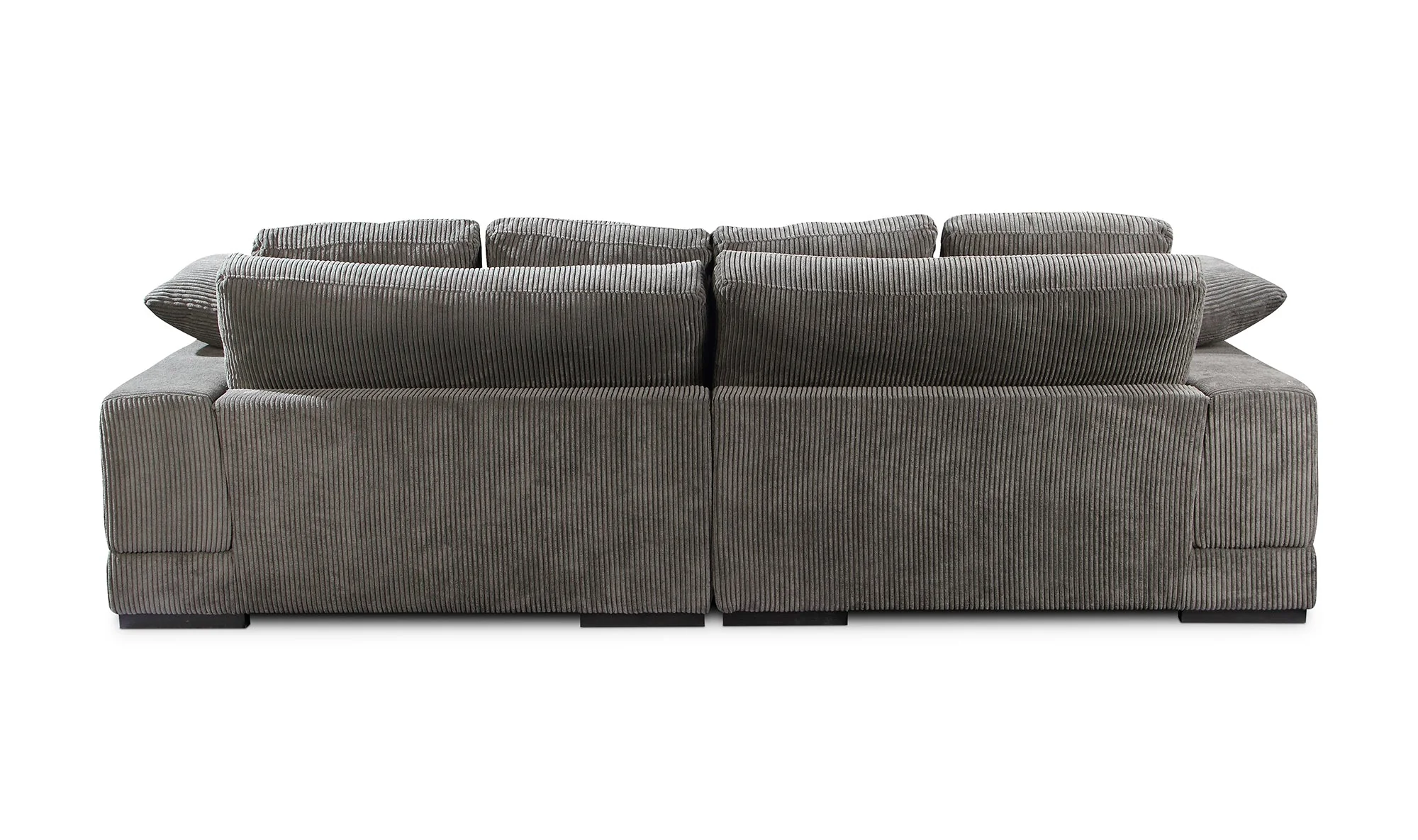 Plunge Sectional Dark Grey - Image 6