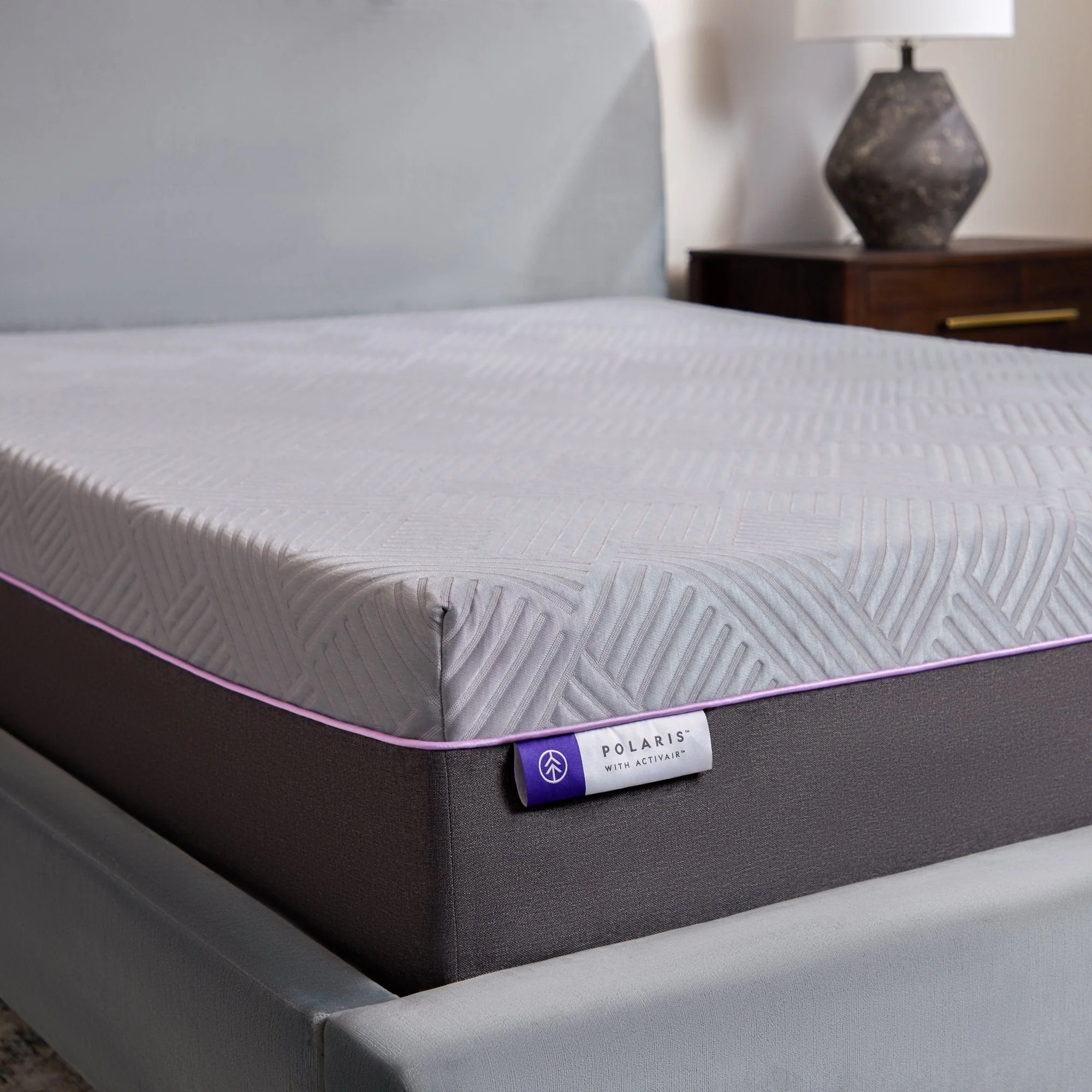 Polaris ActivAir Gray Cal King Mattress - Image 7