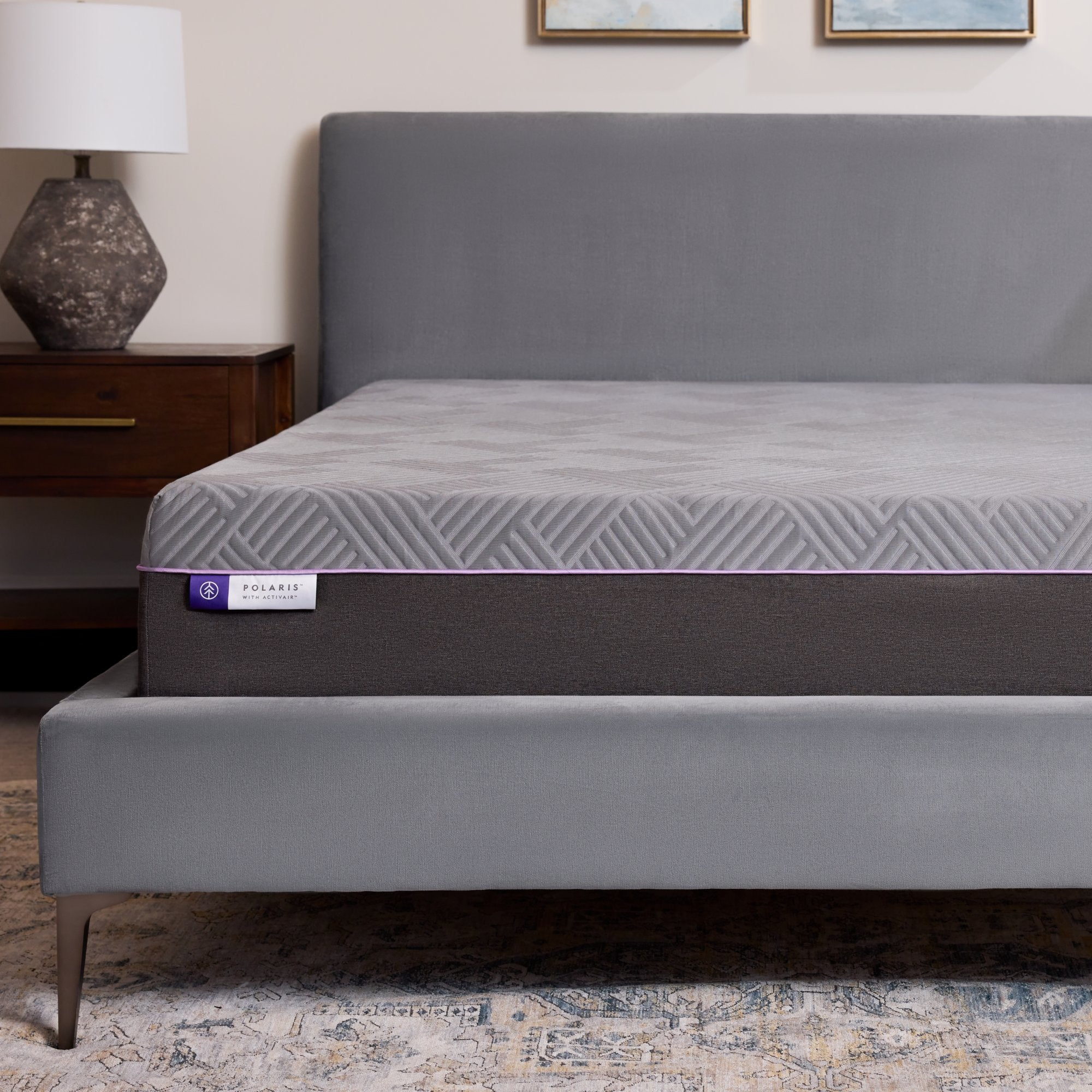Polaris ActivAir Gray Twin XL Mattress - Image 6
