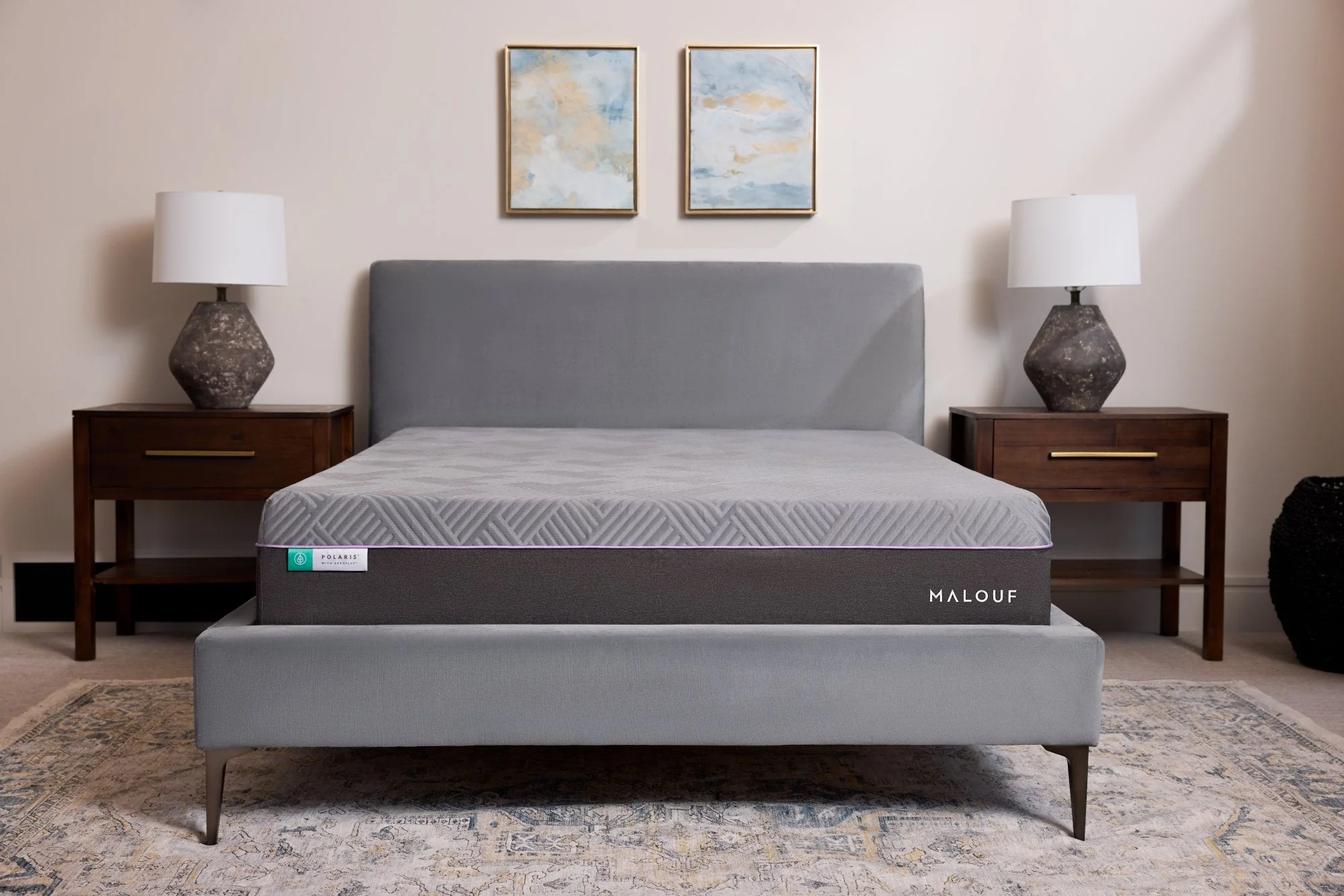 Polaris AeroFlex Gray King Mattress - Image 8