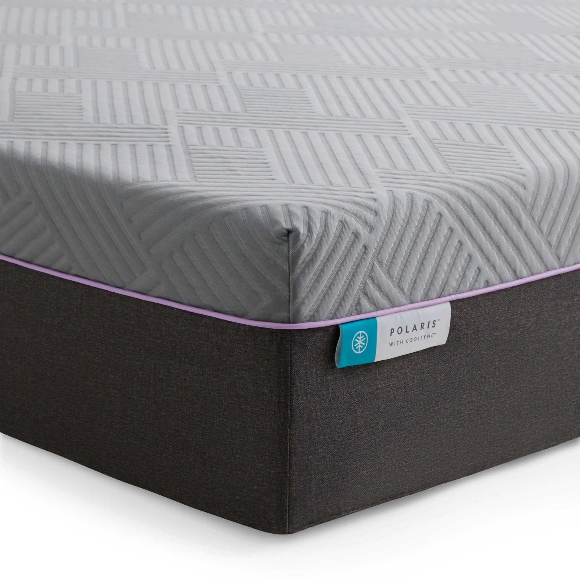 Polaris Coolysnc Gray Queen Mattress - Image 5