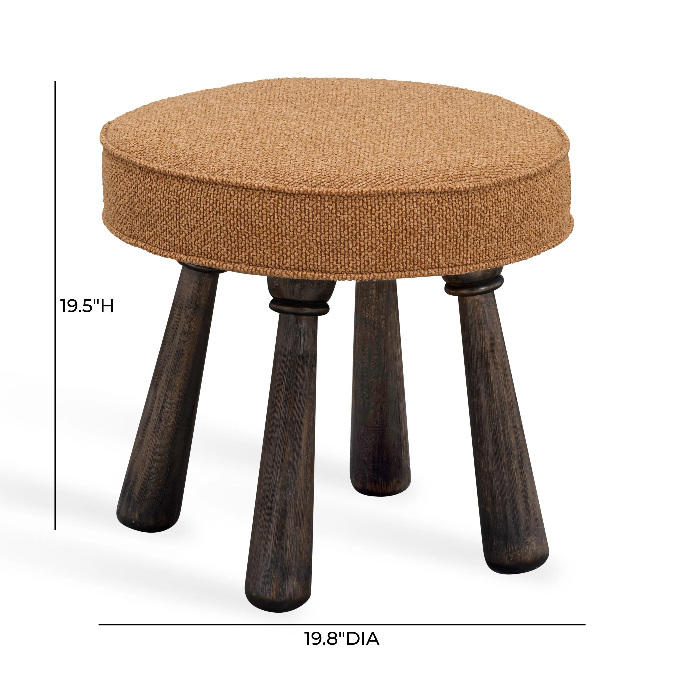 Pookie Boucle Stool - Image 12