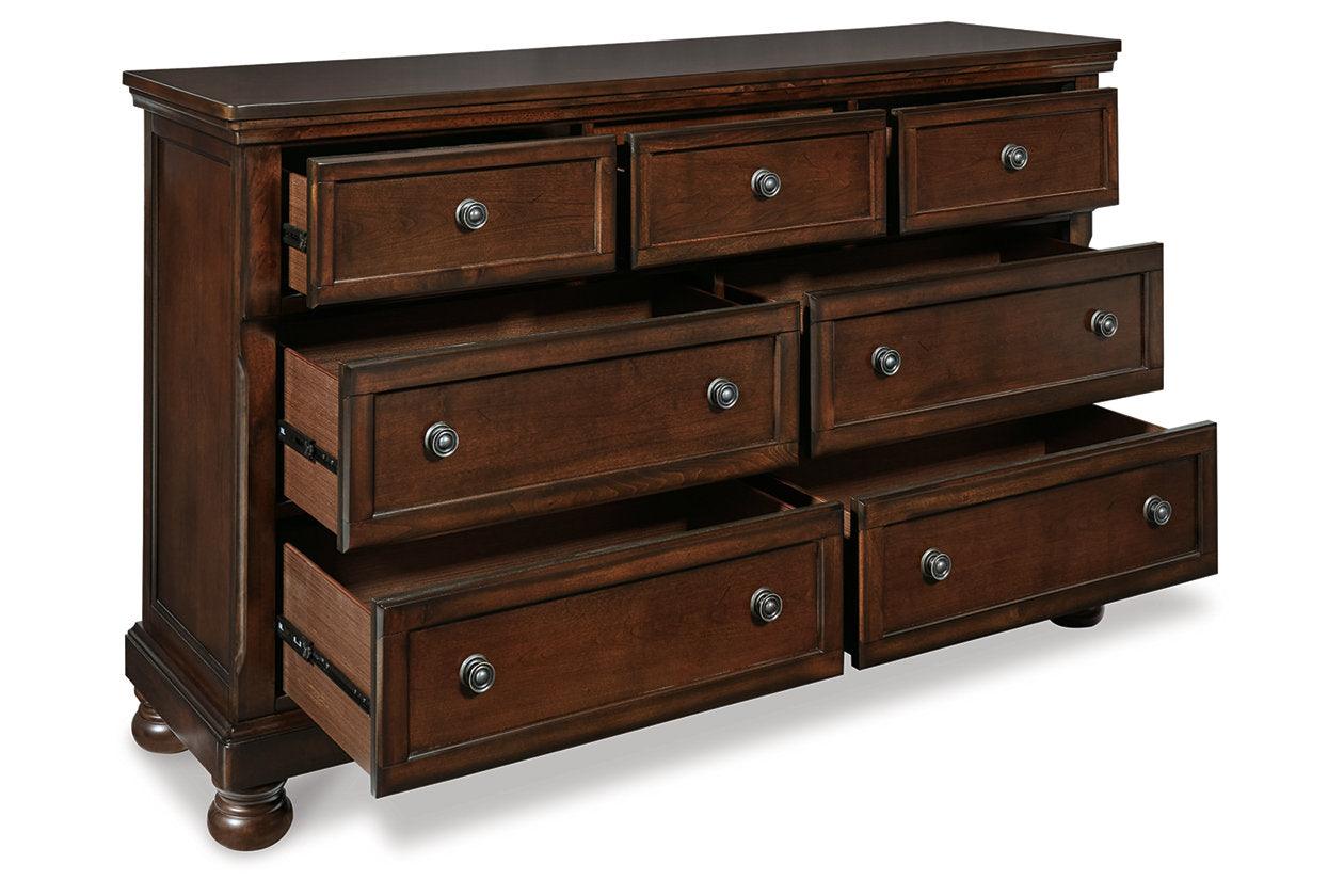Porter Rustic Brown Dresser - Image 3
