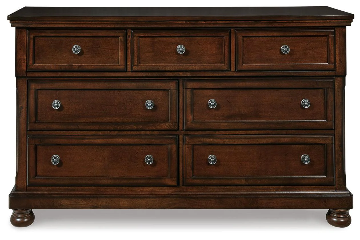 Porter Rustic Brown Dresser - Image 6