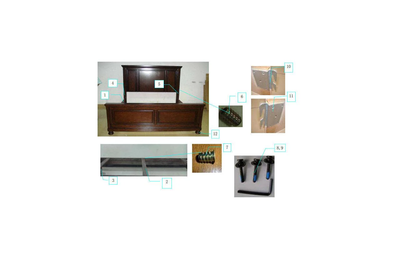 Porter Rustic Brown King Panel Bed - Image 7