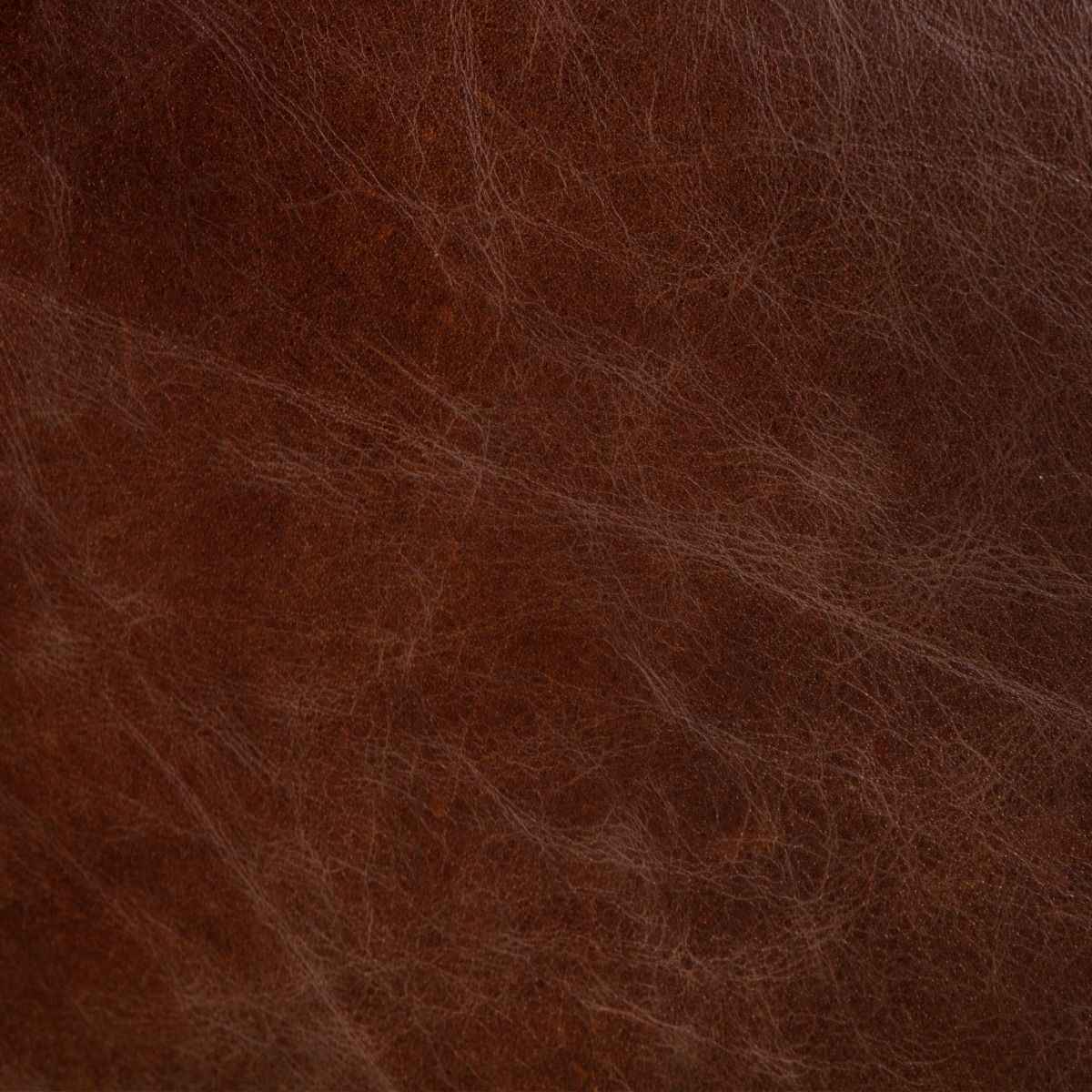 Portofino Industrial 41" Accent Chair in Geisha Brown Leather - Image 8