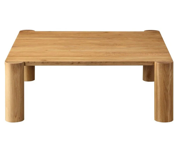 Post Coffee Table White Oak - Image 2