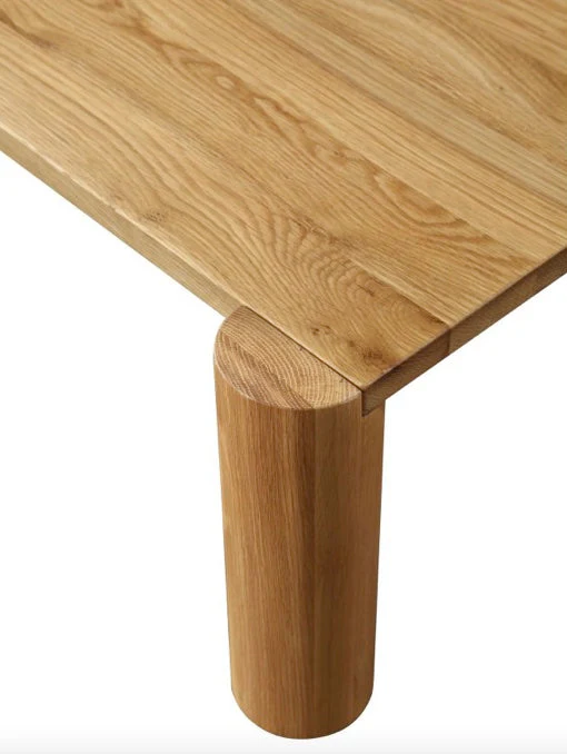Post Coffee Table White Oak - Image 3