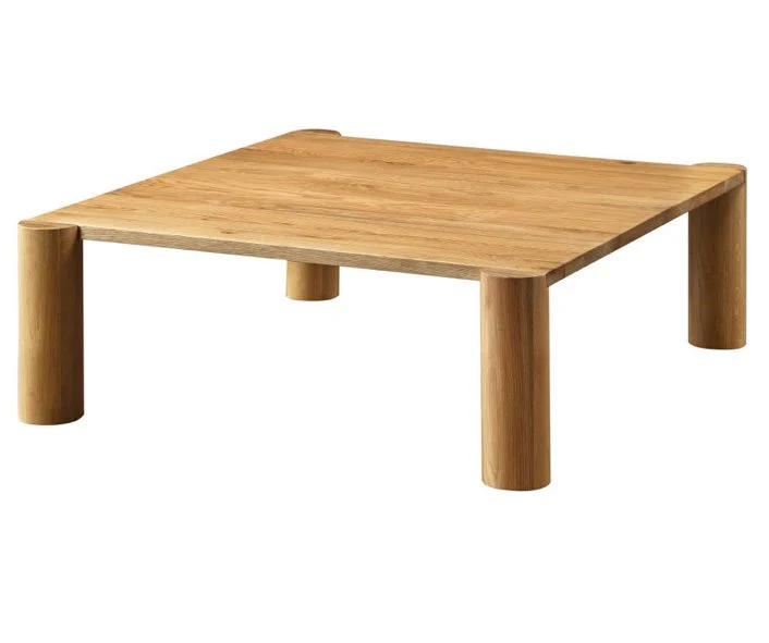 Post Coffee Table White Oak - Image 4