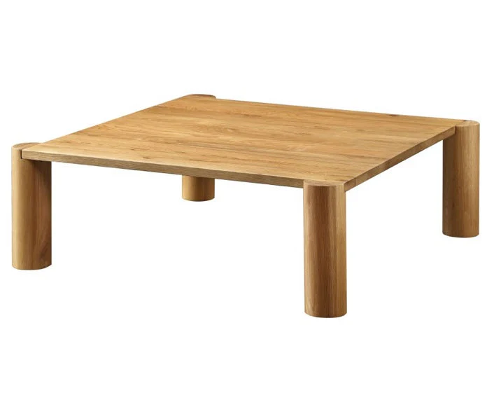 Post Coffee Table White Oak - Image 5
