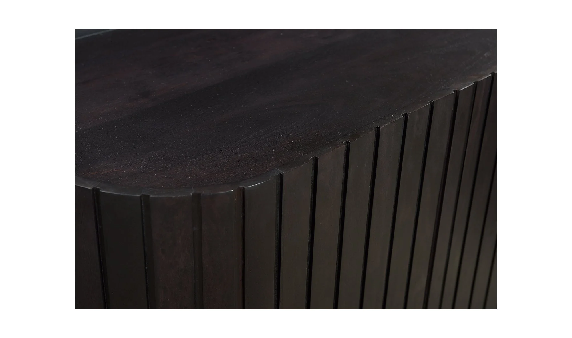 Povera 4 Door Sideboard Black - Image 5