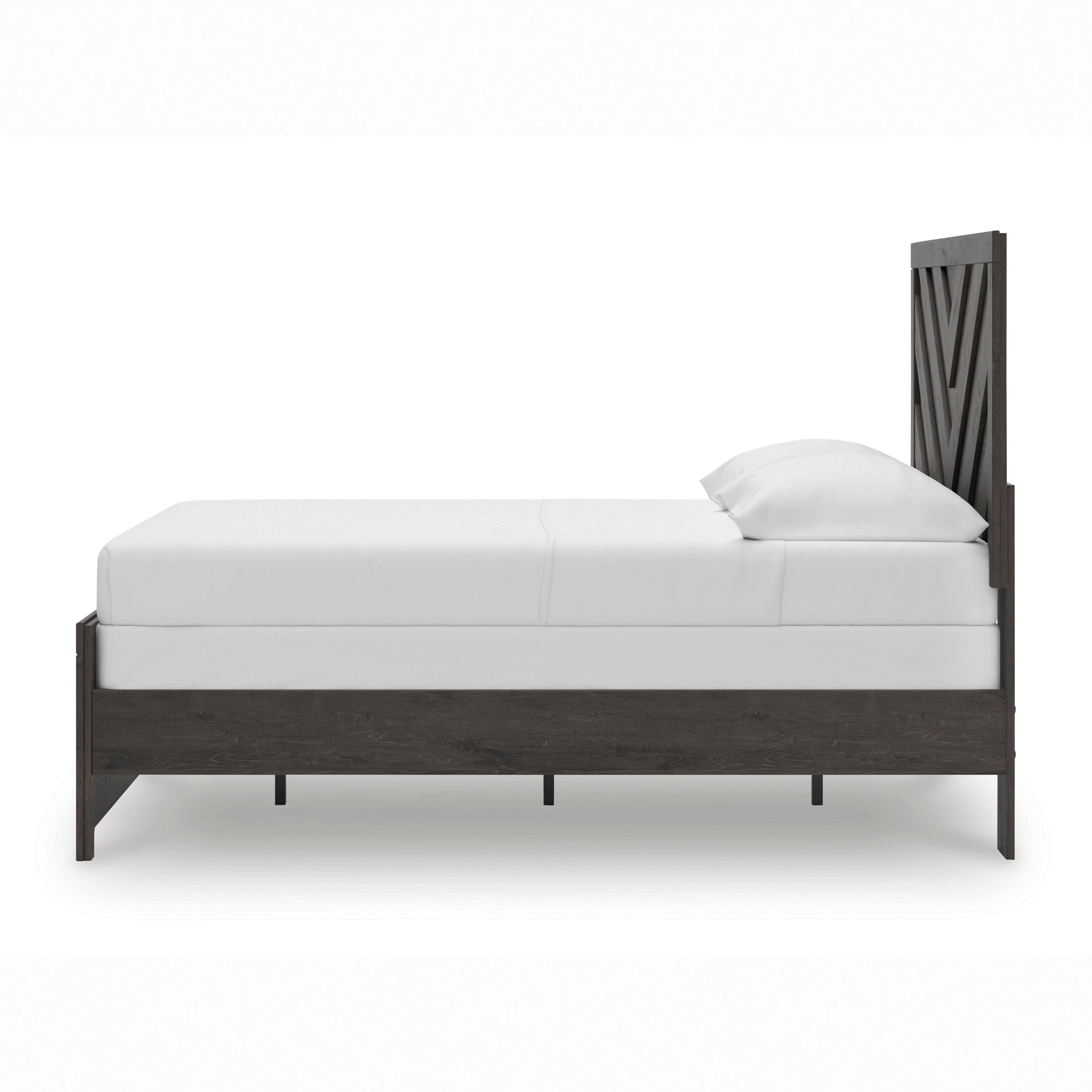 Prendonea Charcoal Full Panel Bed - Image 5