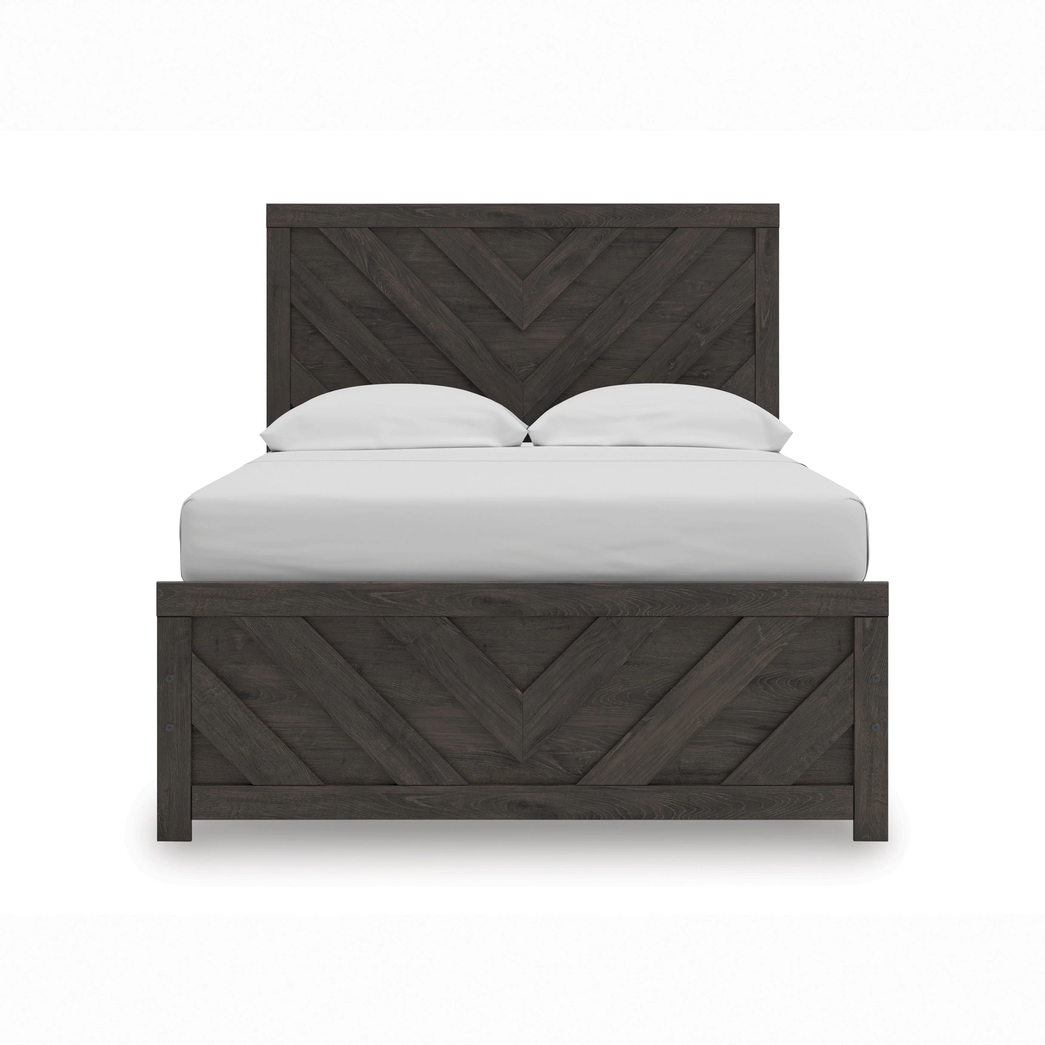 Prendonea Charcoal Full Panel Bed - Image 8