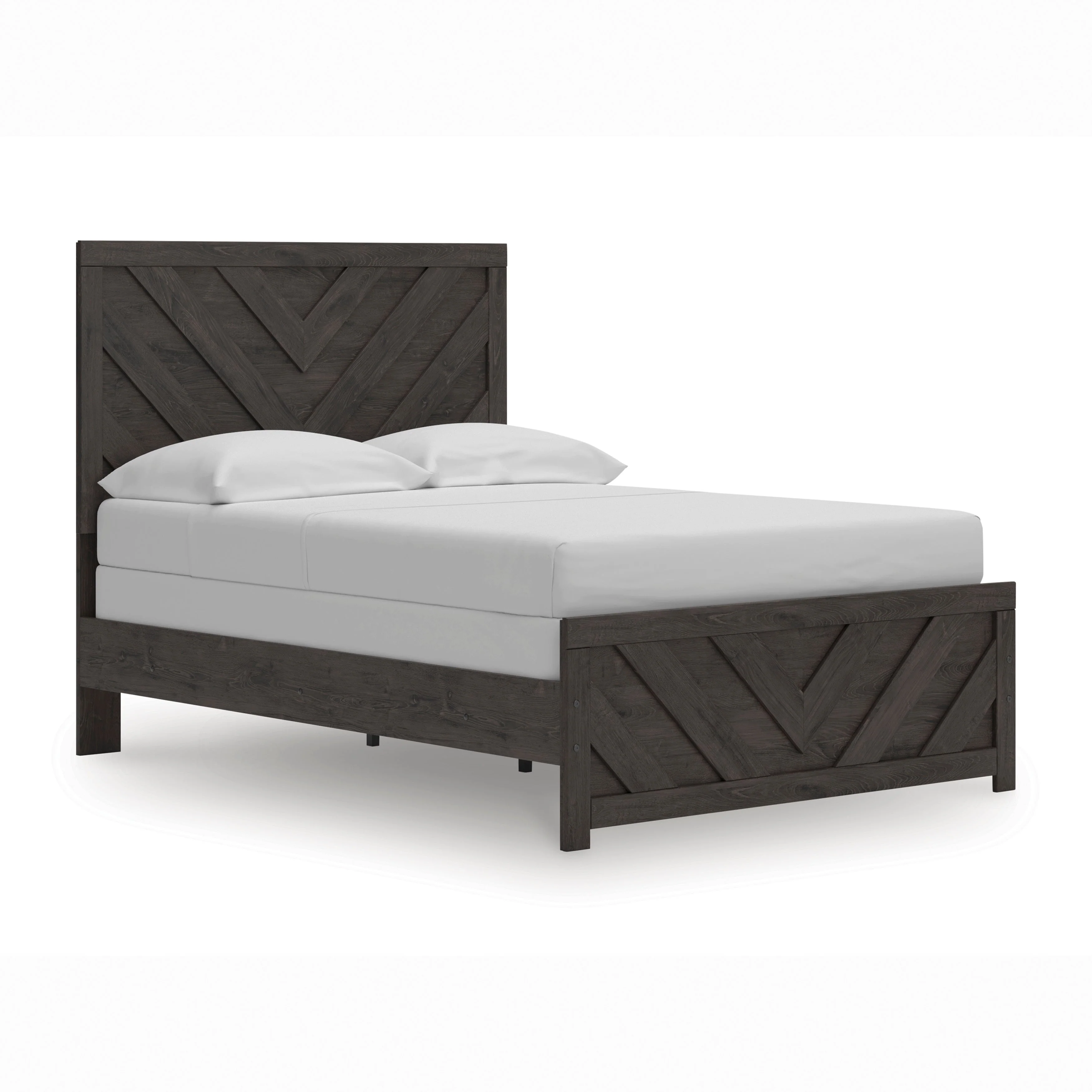 Prendonea Charcoal Full Panel Bed - Image 9