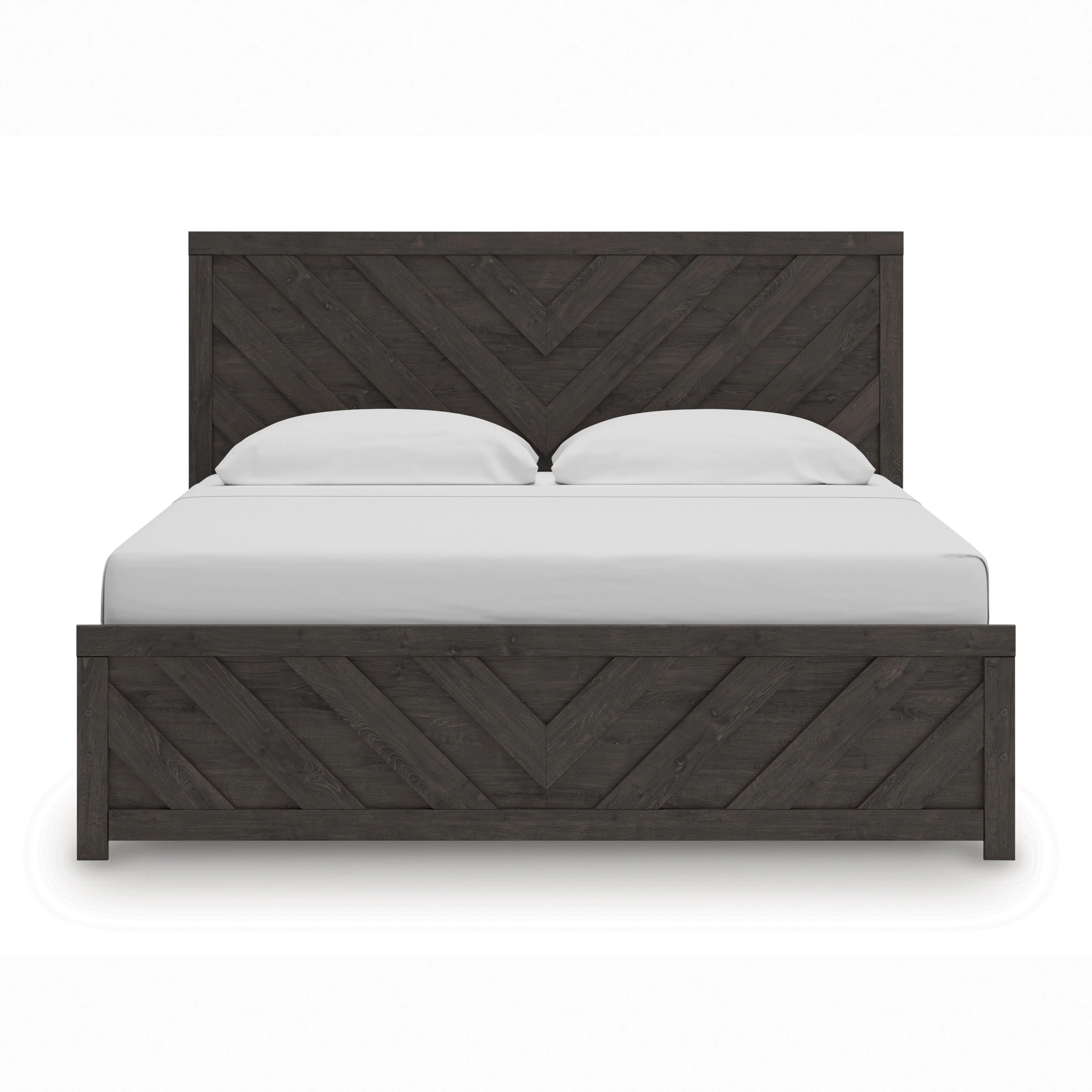 Prendonea Charcoal King Panel Bed - Image 8