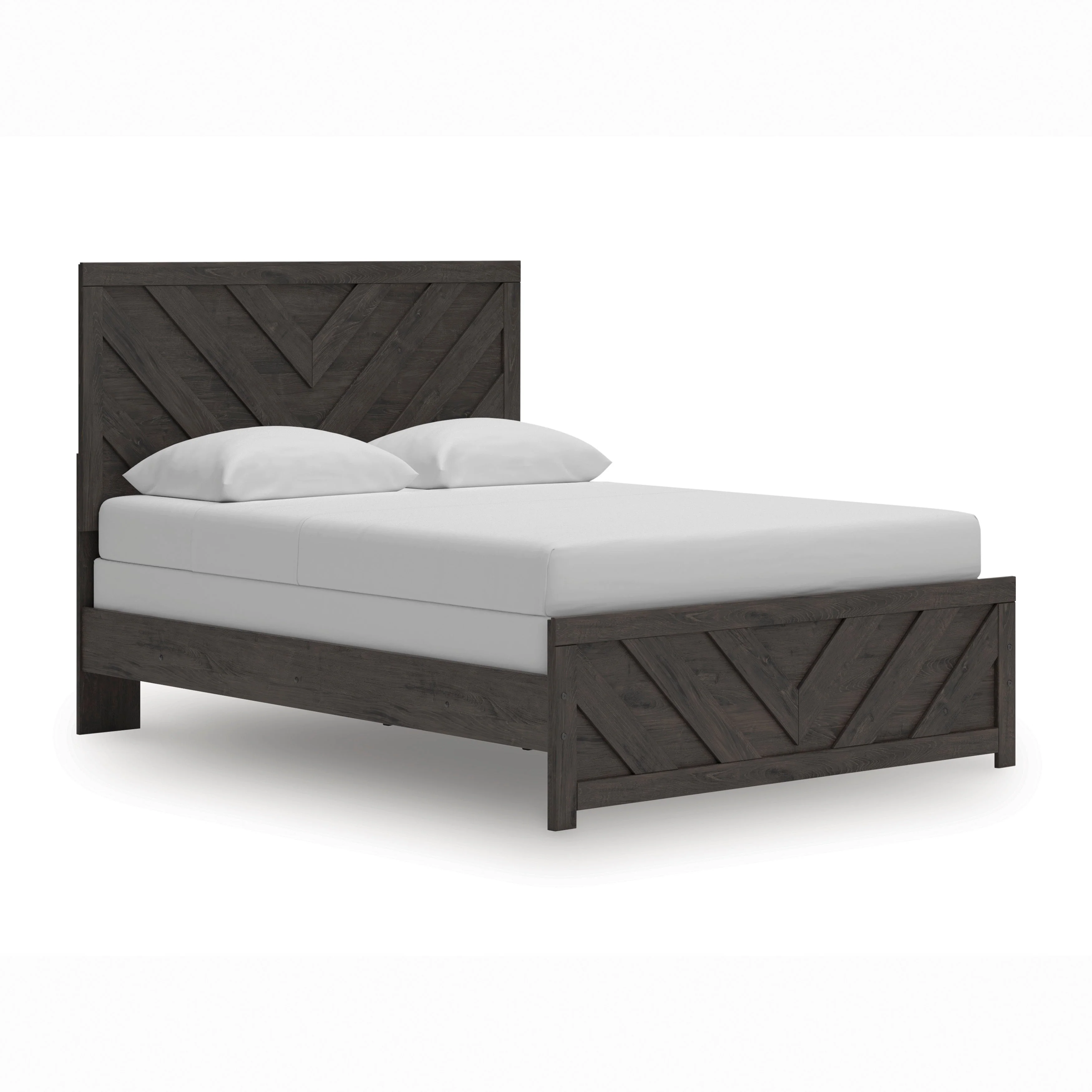 Prendonea Charcoal Panel Bedroom Set - Image 3