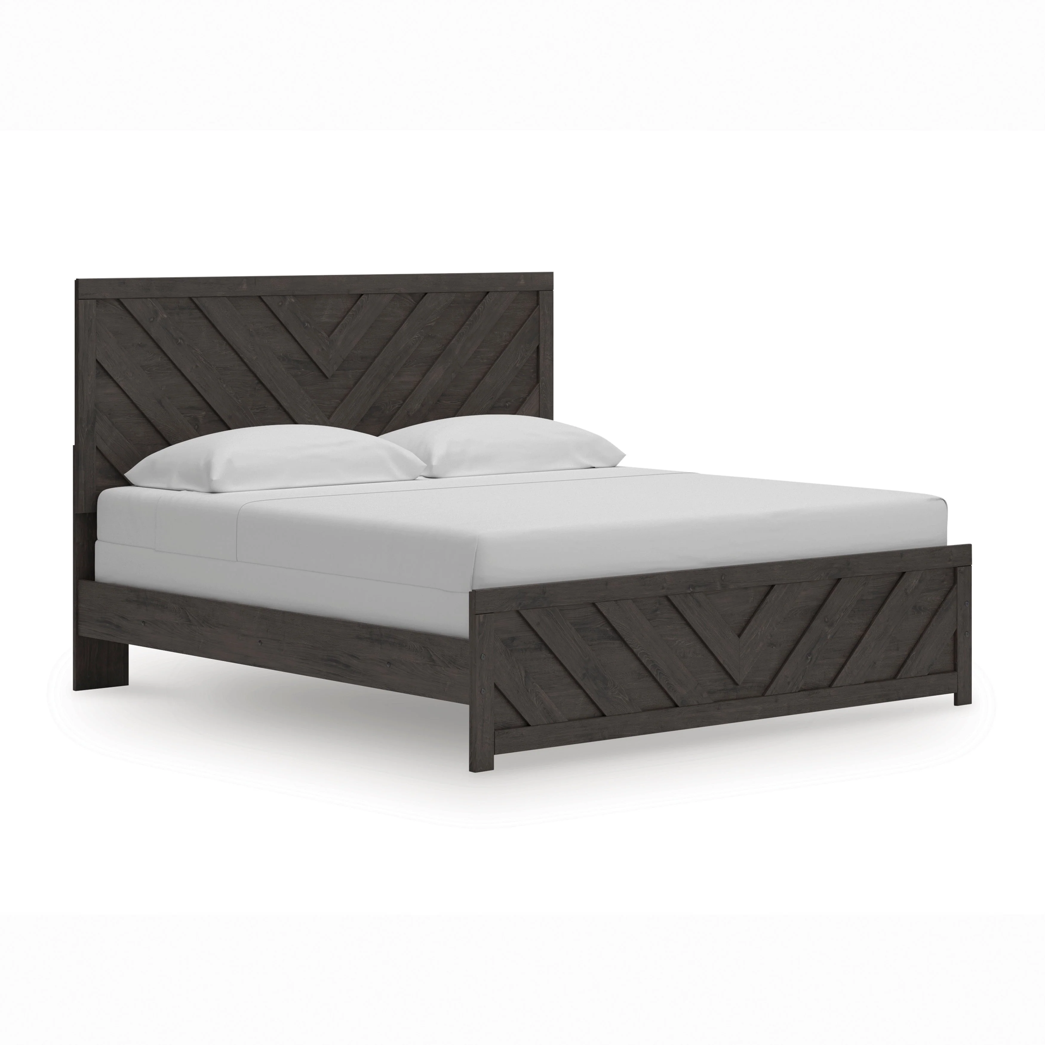 Prendonea Charcoal Panel Bedroom Set - Image 9