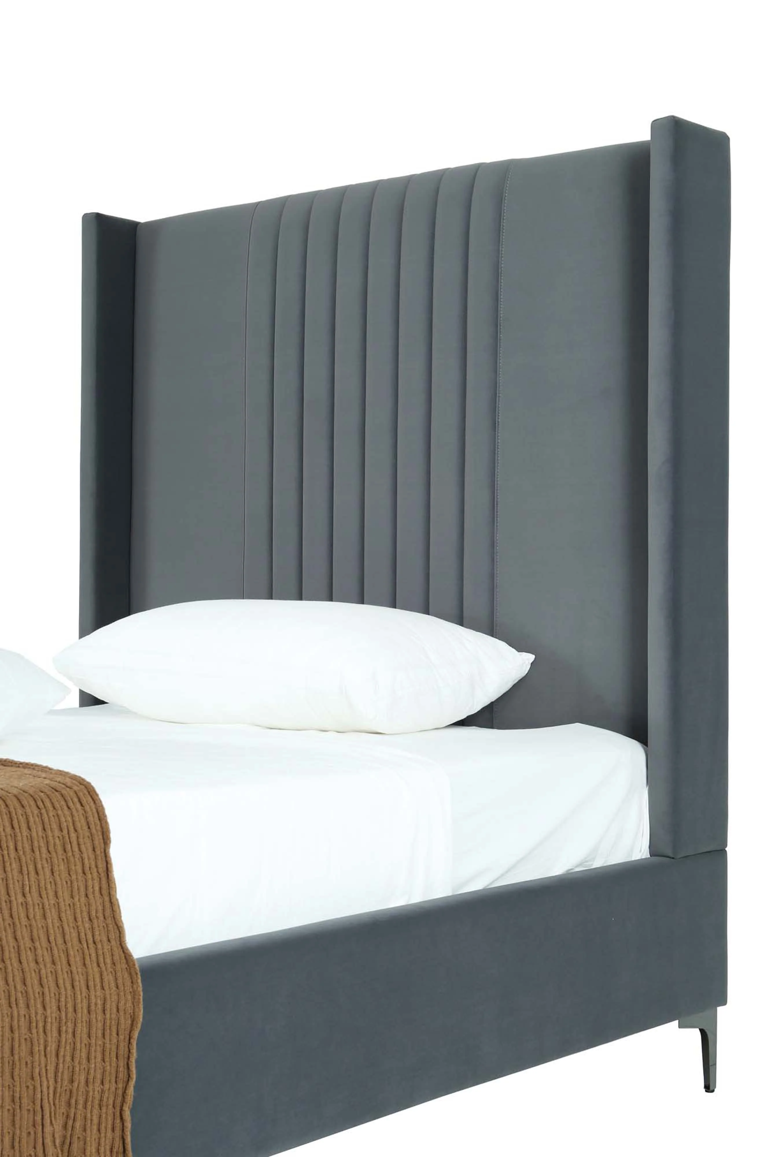 Promenade 48" Bed in Grey - Image 5