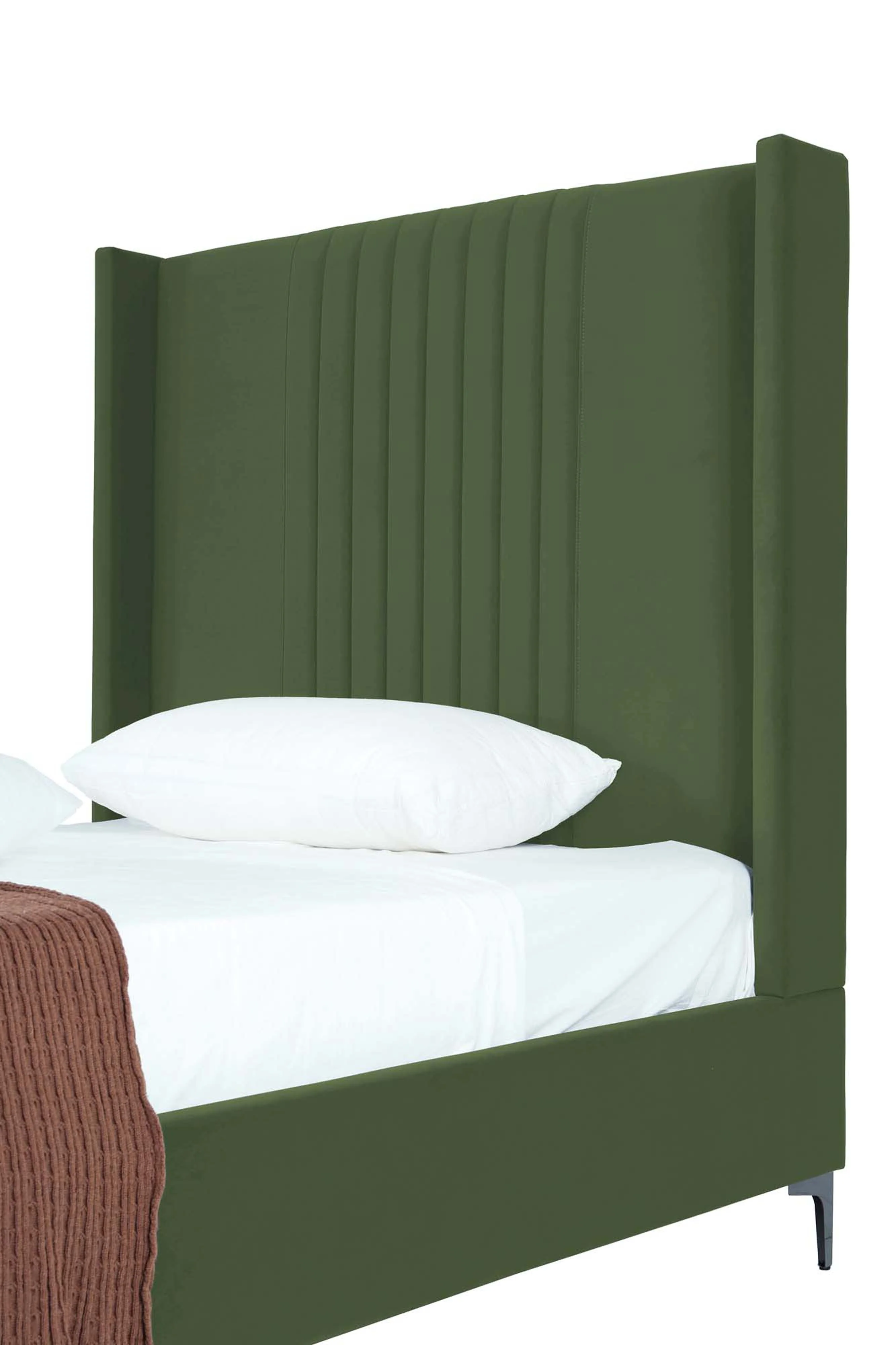 Promenade 48" Bed in Moss Green - Image 5