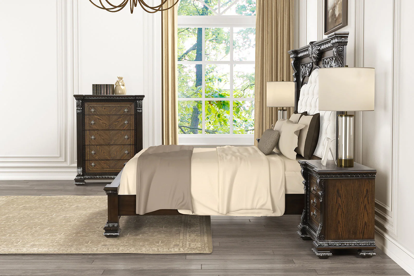 Promenade Espresso King Bed - Image 8