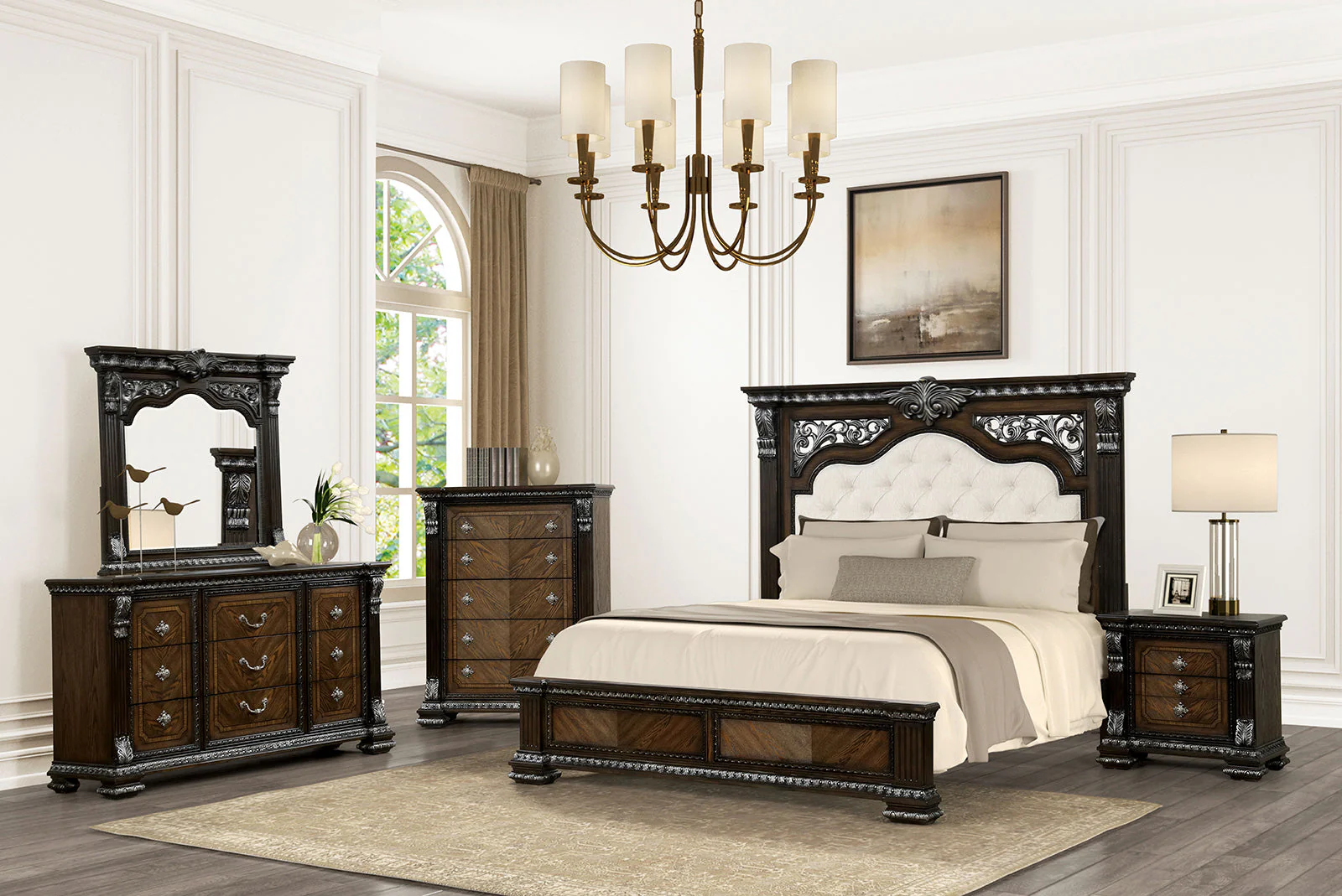 Promenade Espresso King Bed - Image 9