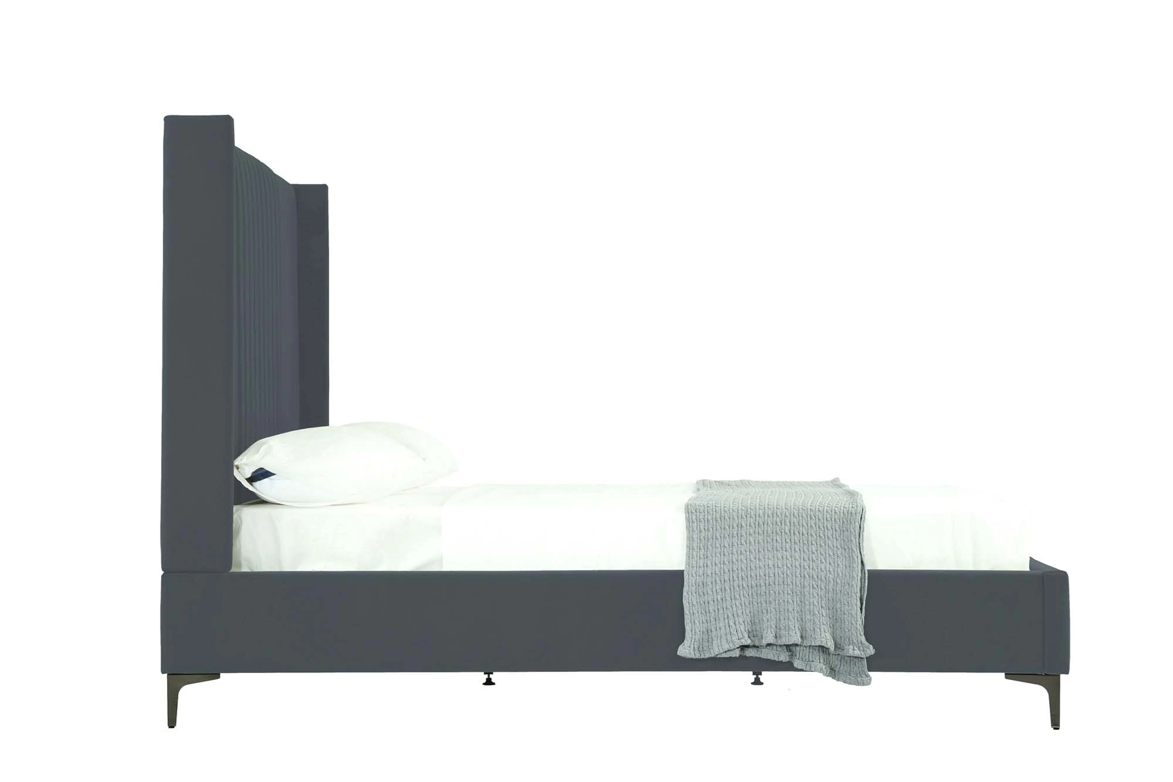 Promenade Queen-Size Bed in Grey - Image 8