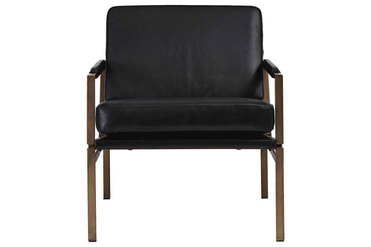 Puckman Black Accent Chair - Image 2