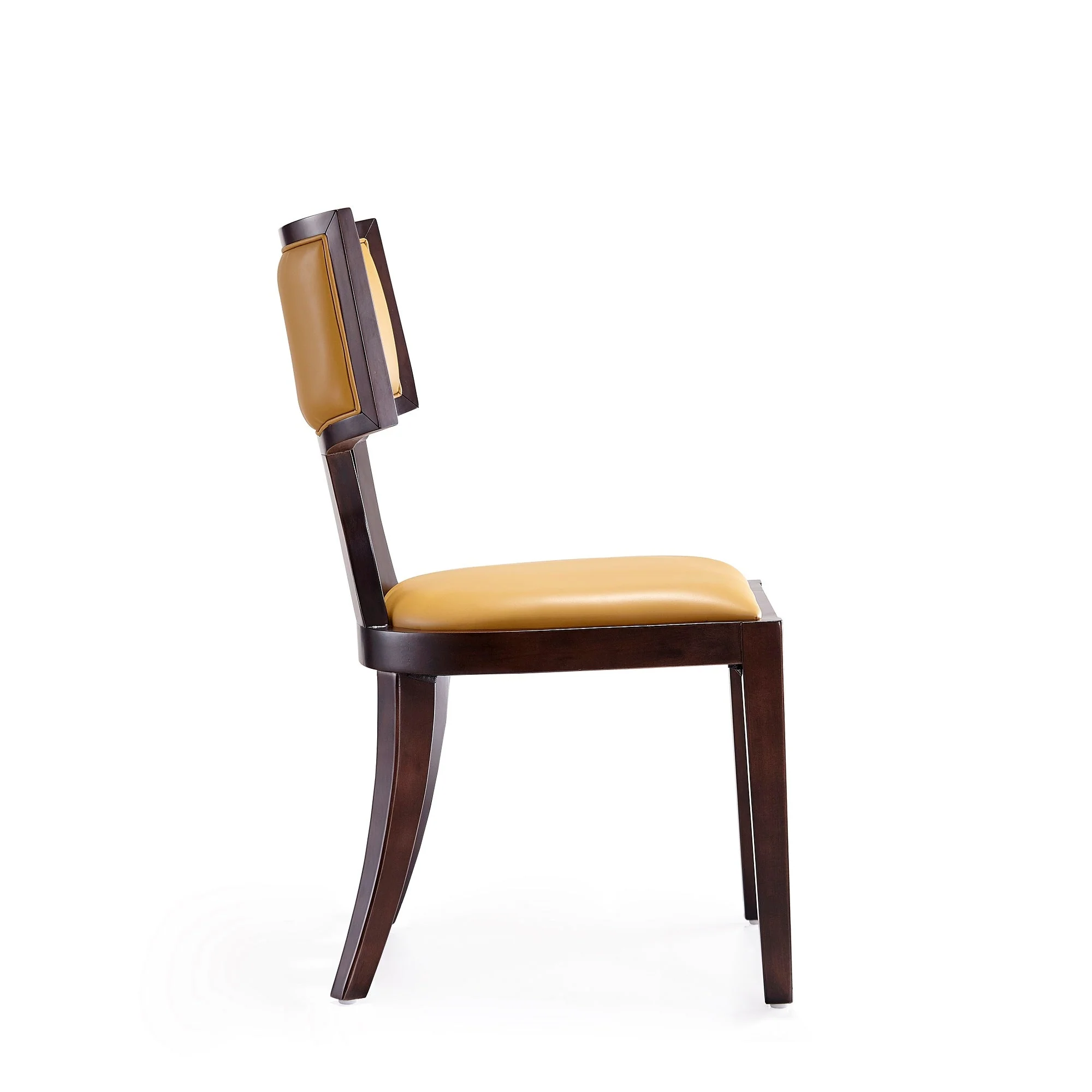 Pulitzer Dining Chair (Set of Two) in Camel and Walnut - Image 5