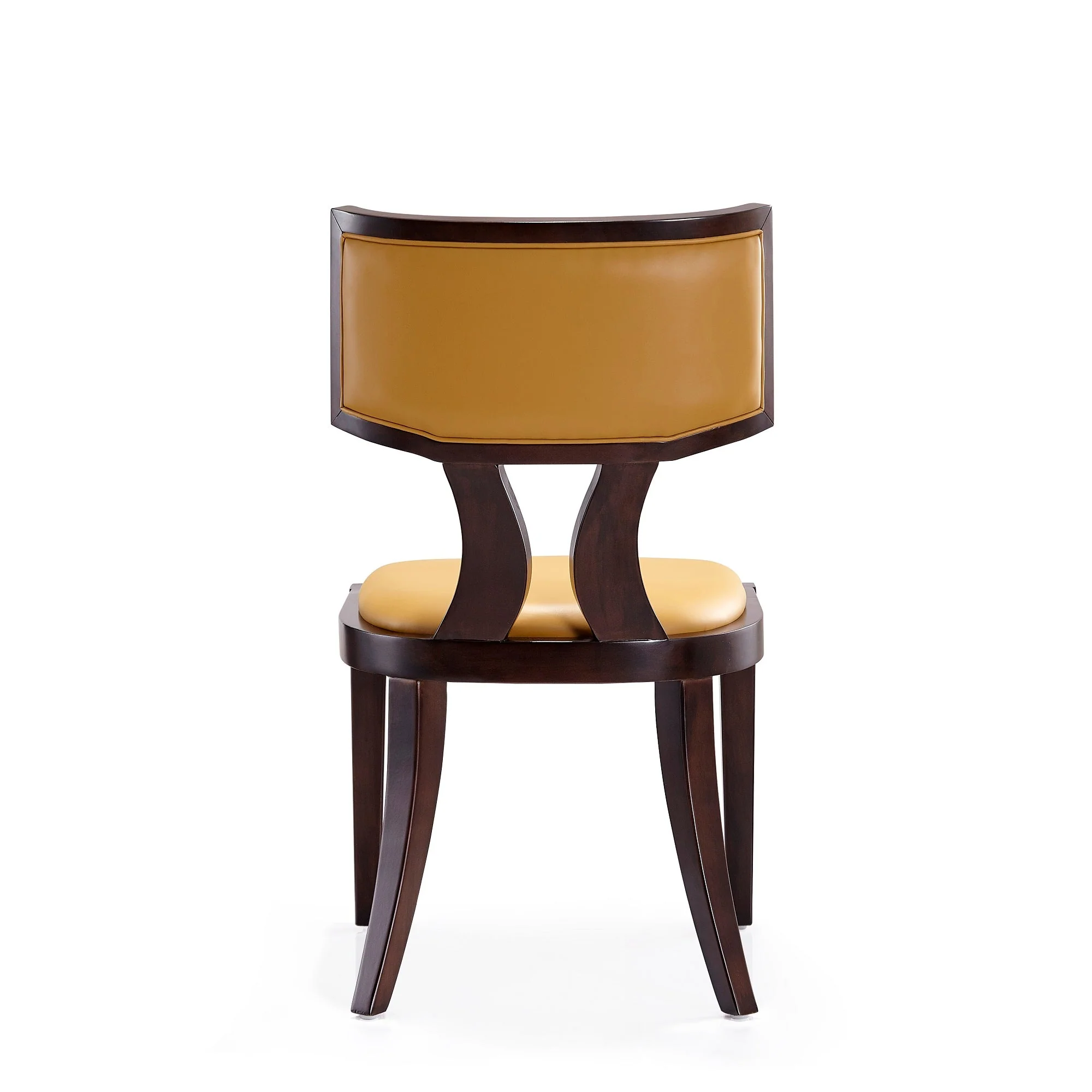 Pulitzer Dining Chair (Set of Two) in Camel and Walnut - Image 7