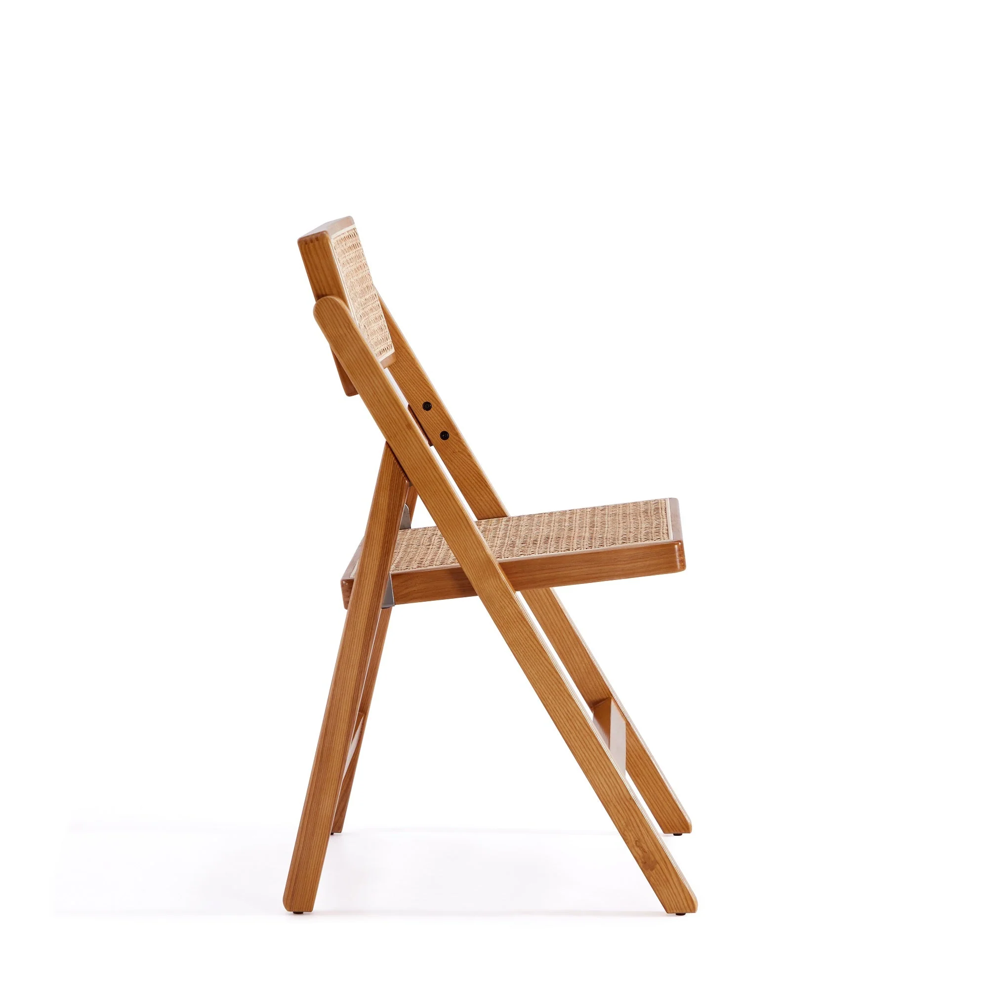 Pullman Folding Dining Chair in Nature Cane (set of 2) - Image 6