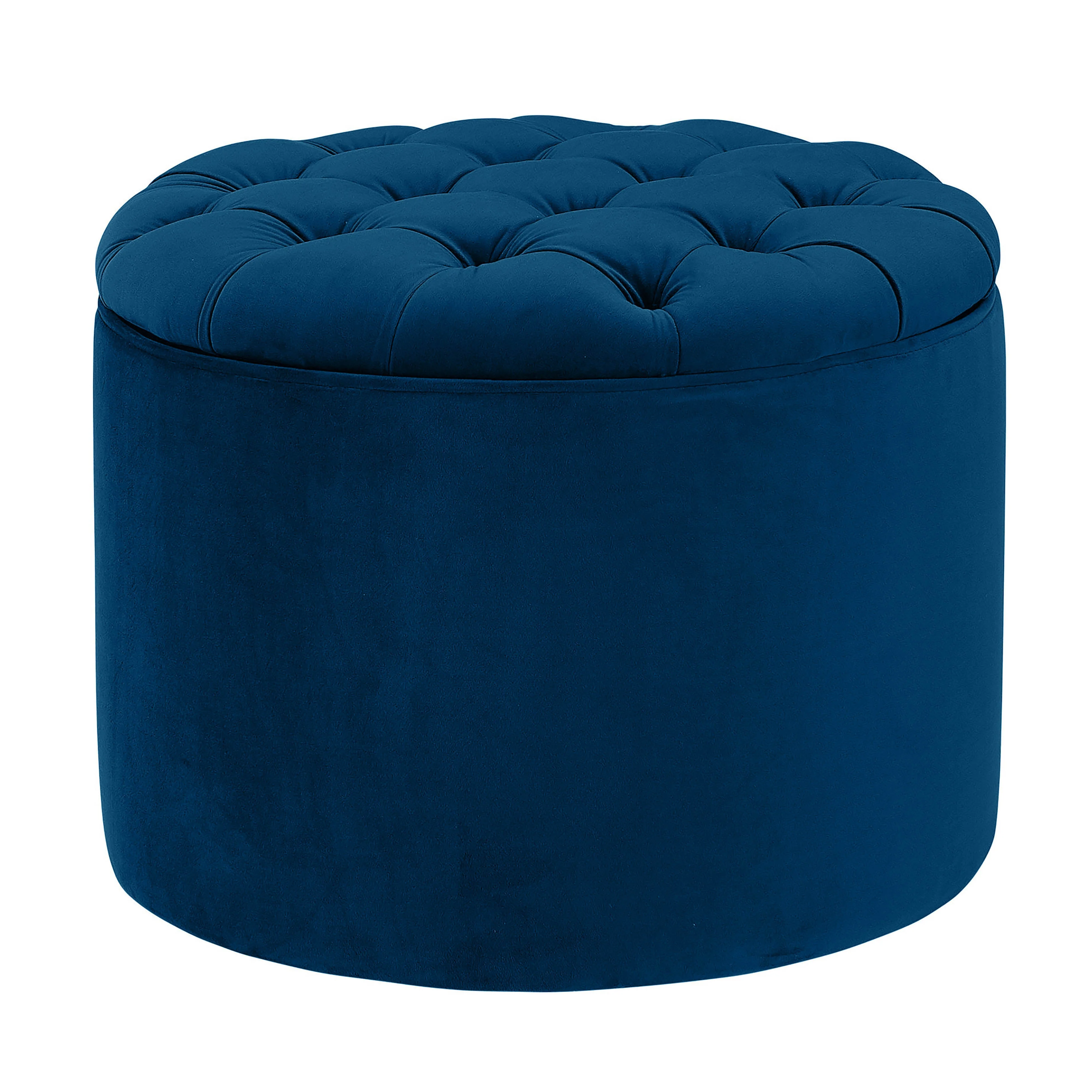 Queen Velvet Storage Ottoman - Image 11