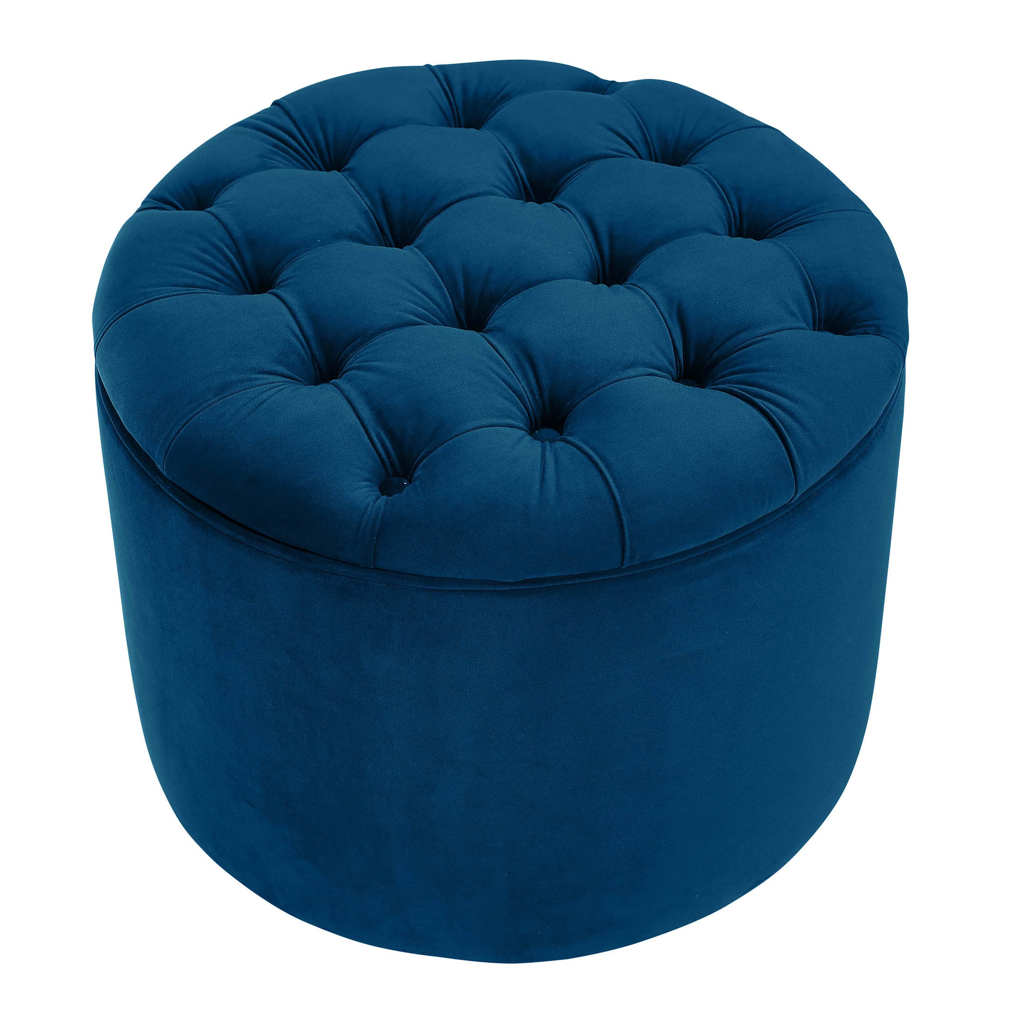 Queen Velvet Storage Ottoman - Image 14