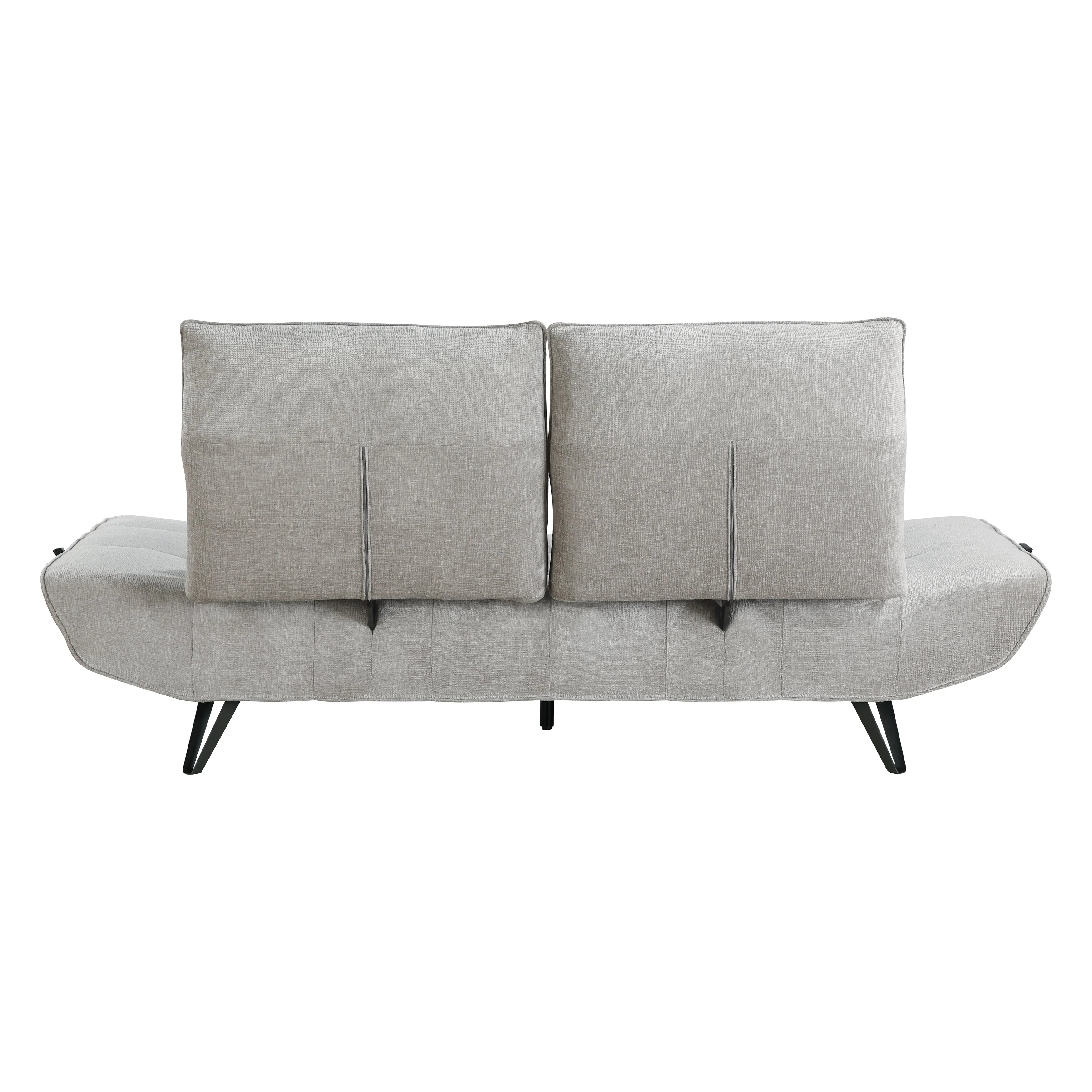 Quonsett Light Gray Sofa with Power Adjustable Seat - Image 13