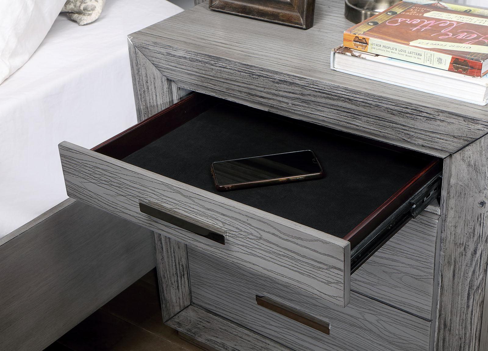 Raiden Gray Night Stand - Image 2