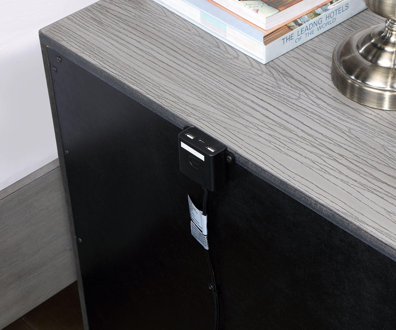 Raiden Gray Night Stand - Image 3