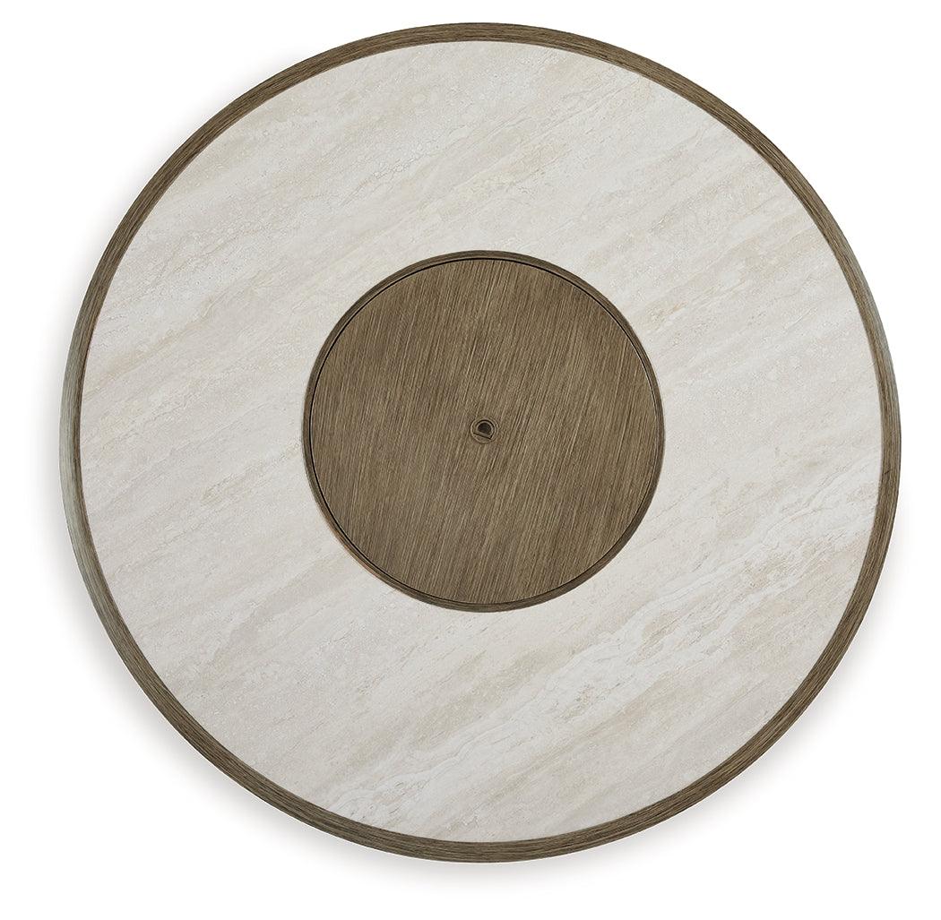 Rainier Ranch Beige Fire Pit Table - Image 4