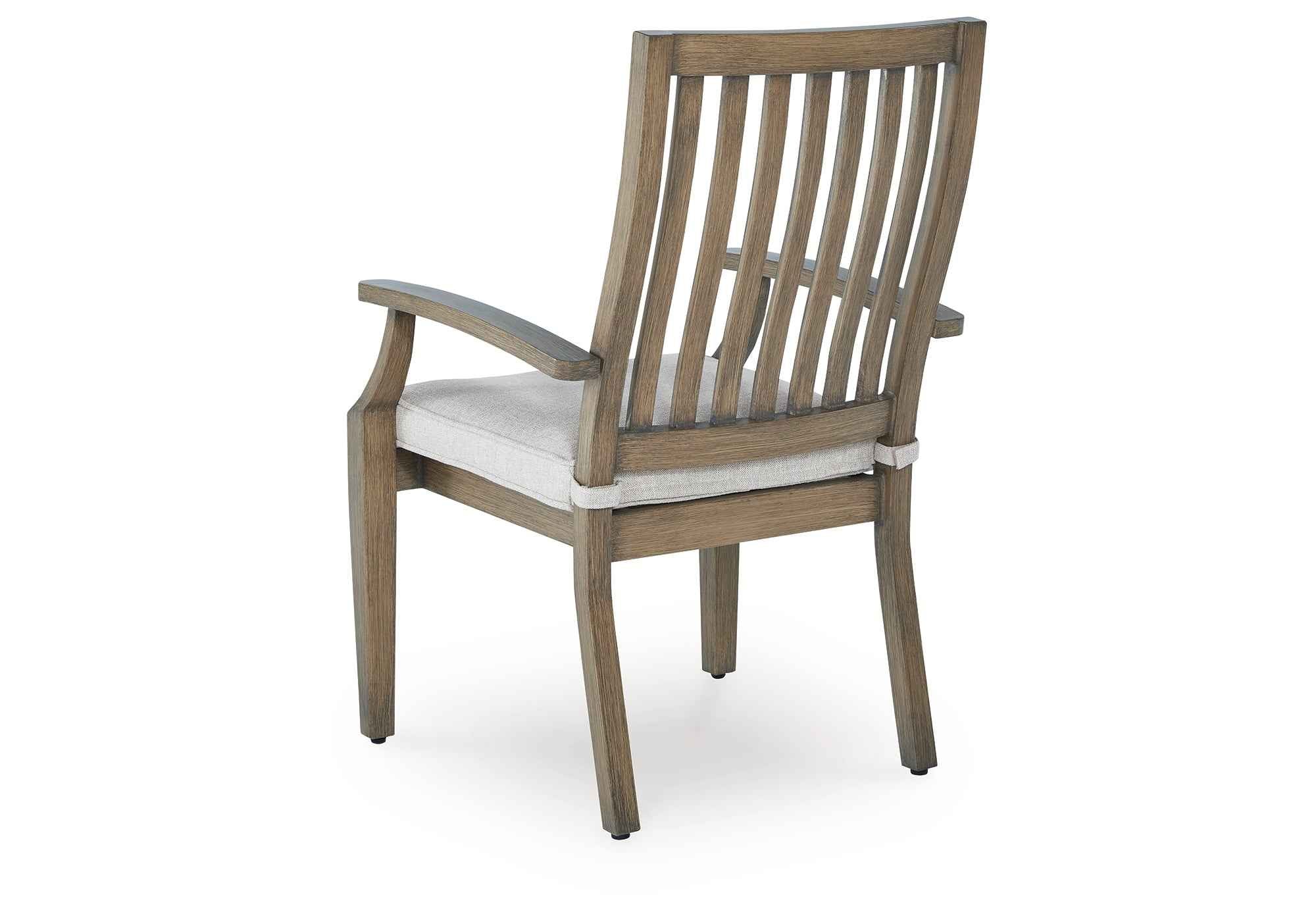 Rainier Ranch Brown/Beige Outdoor Arm Chair with Cushion (Set of 2) - Image 12