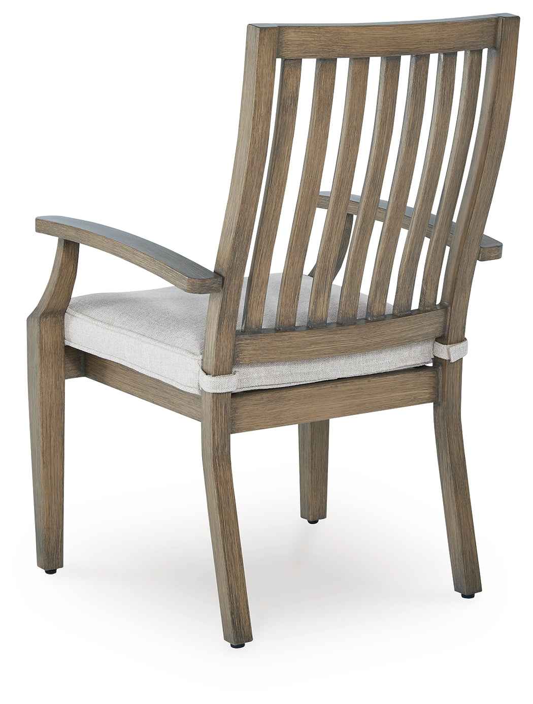 Rainier Ranch Brown/Beige Outdoor Arm Chair with Cushion (Set of 2) - Image 5