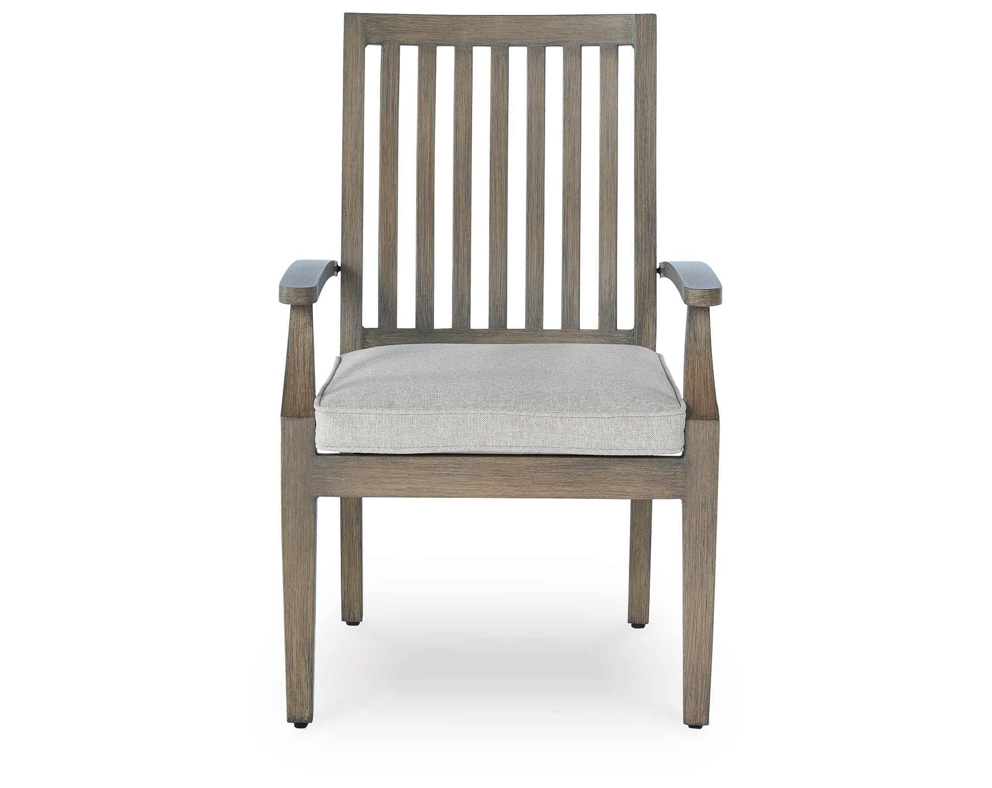 Rainier Ranch Brown/Beige Outdoor Dining Table and 4 Chairs - Image 14