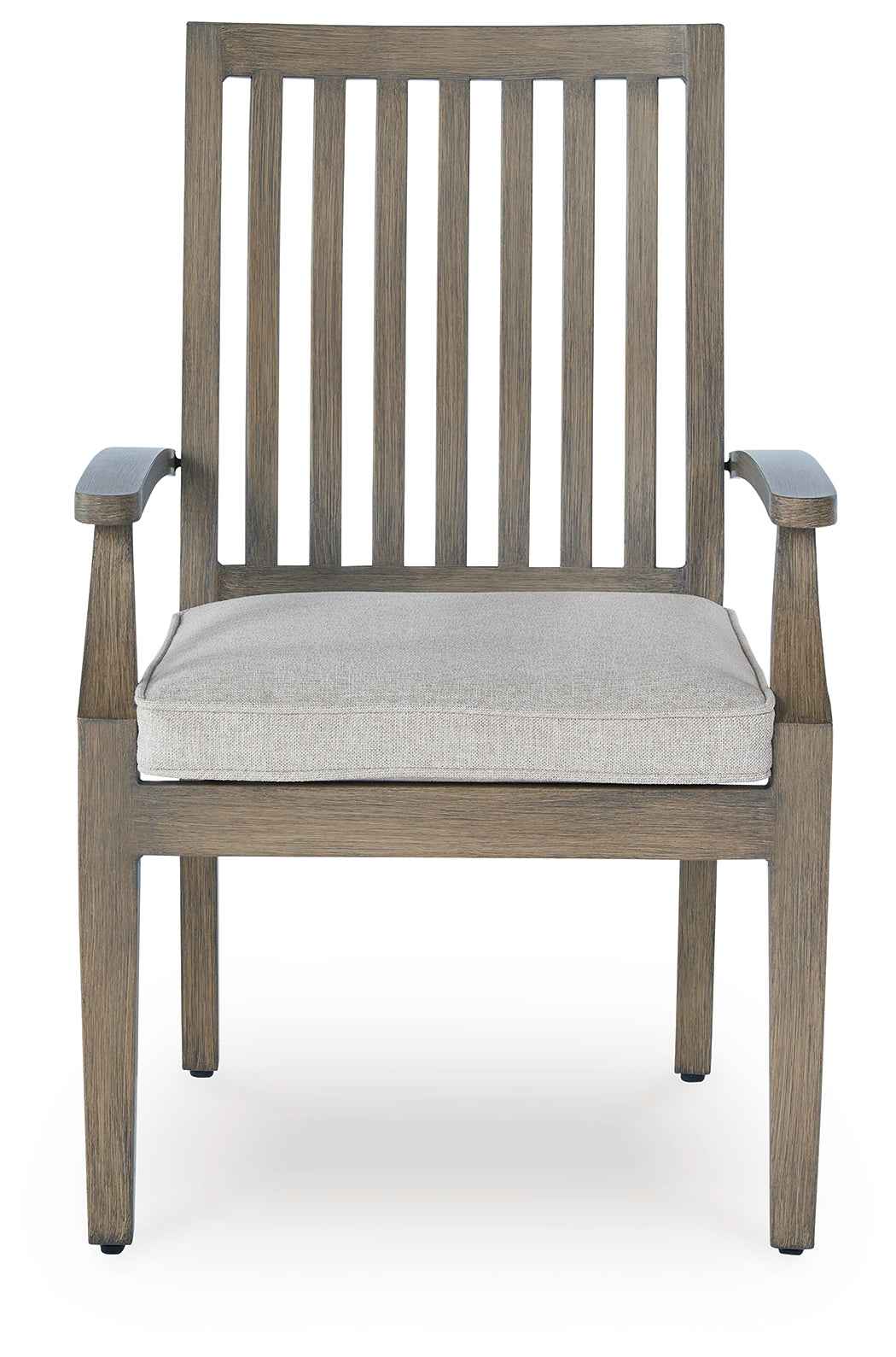 Rainier Ranch Brown/Beige Outdoor Dining Table and 4 Chairs - Image 2