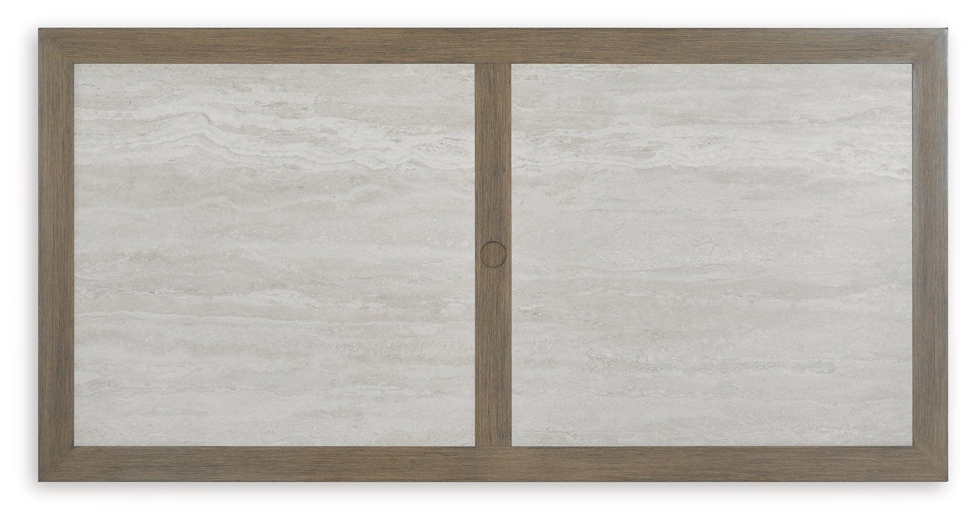 Rainier Ranch Brown/Beige Outdoor Dining Table - Image 4