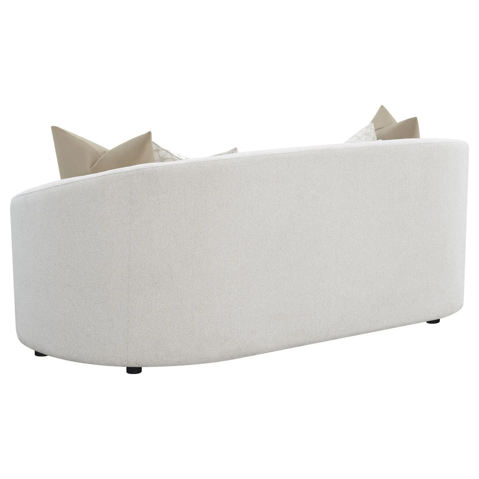 Rainn Latte 2-Piece Upholstered Tight Back Living Room Set - Image 4