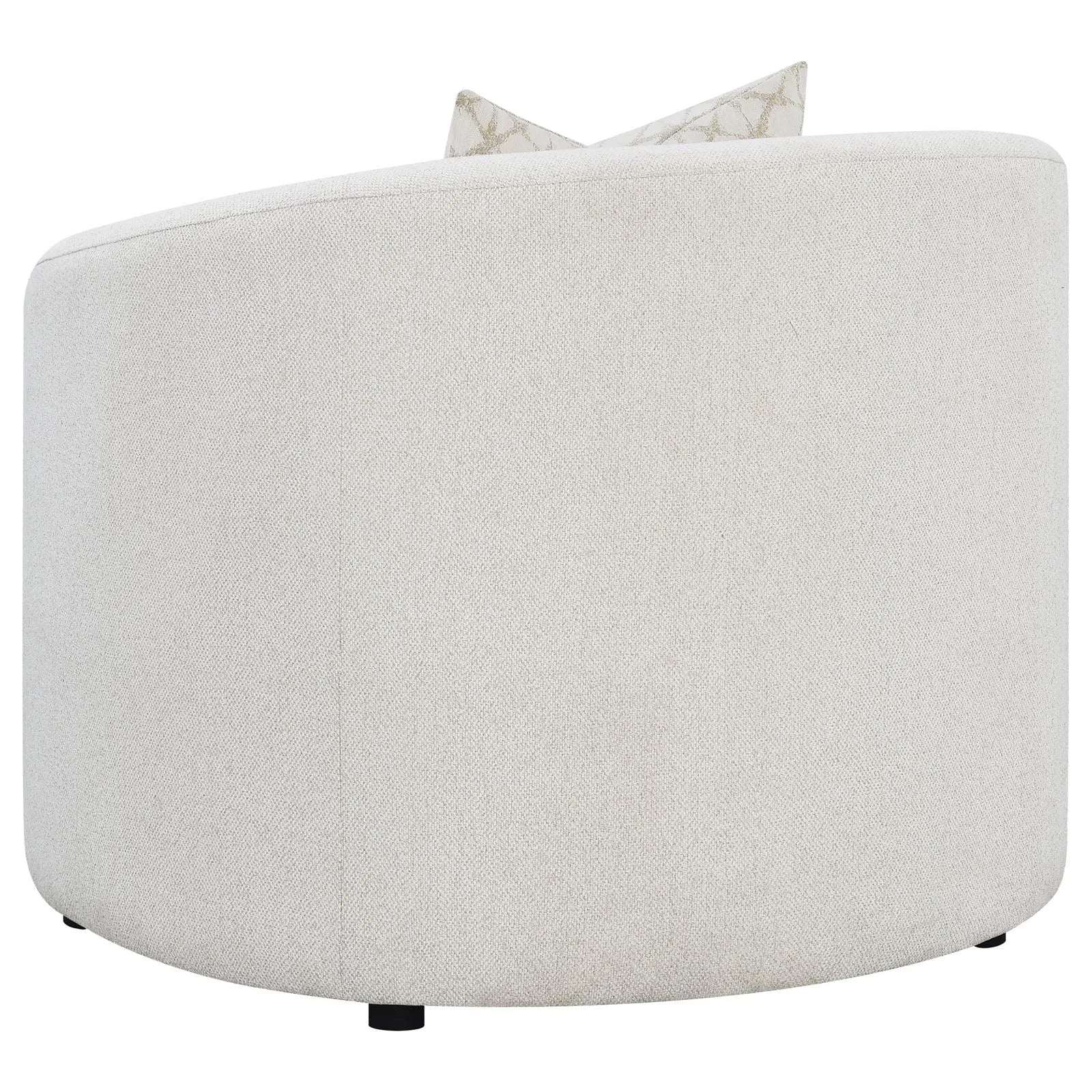 Rainn Latte Upholstered Tight Back Living Room Set - Image 11